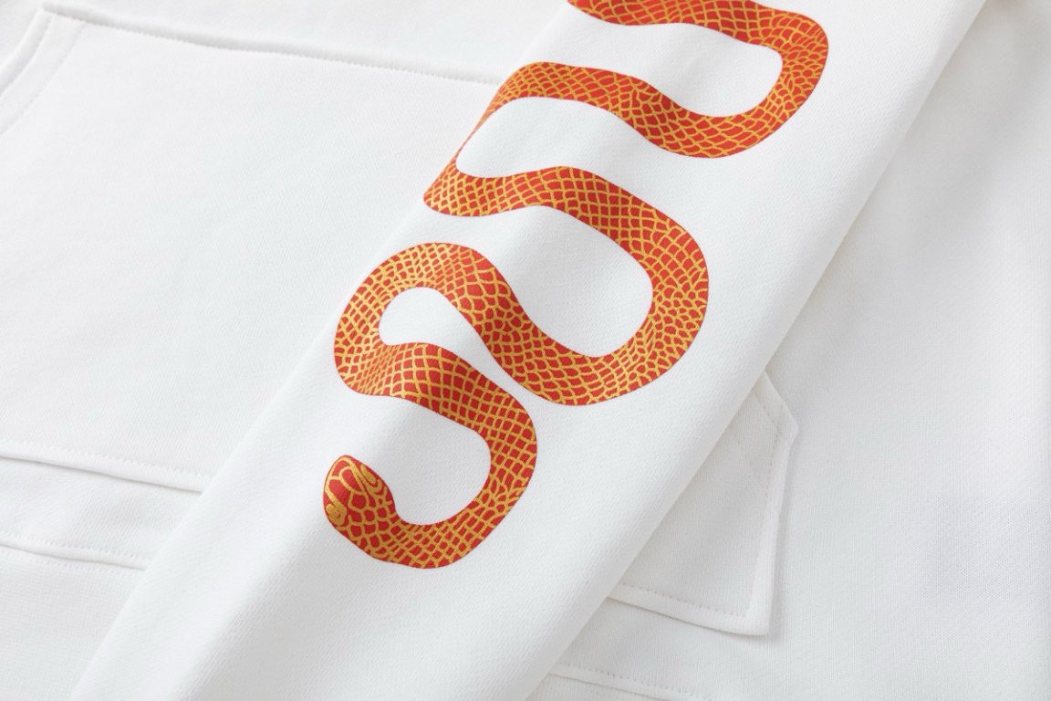 AMIRI蛇年限定款男女兼用480克毛圈面料