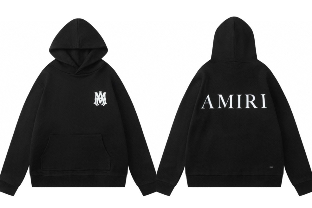 AMIRIクラシック印花LOGO男女兼用Tシャツ