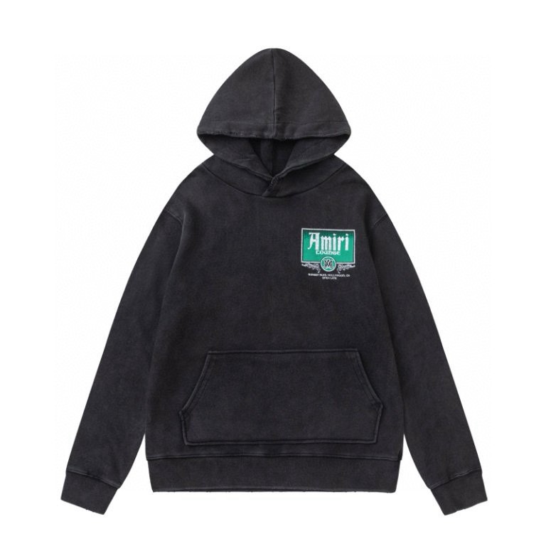 AMIRIクラシックダメージデニムジャケット - 男女共用480g重さ