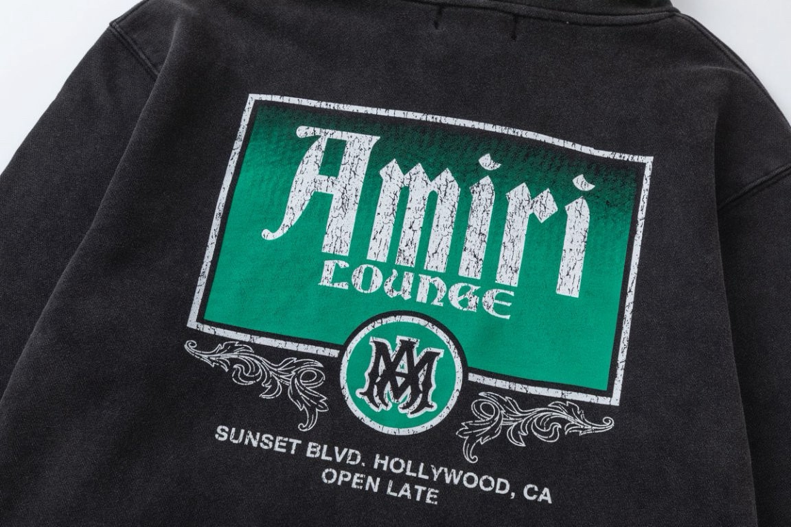 AMIRIクラシックダメージデニムジャケット - 男女共用480g重さ