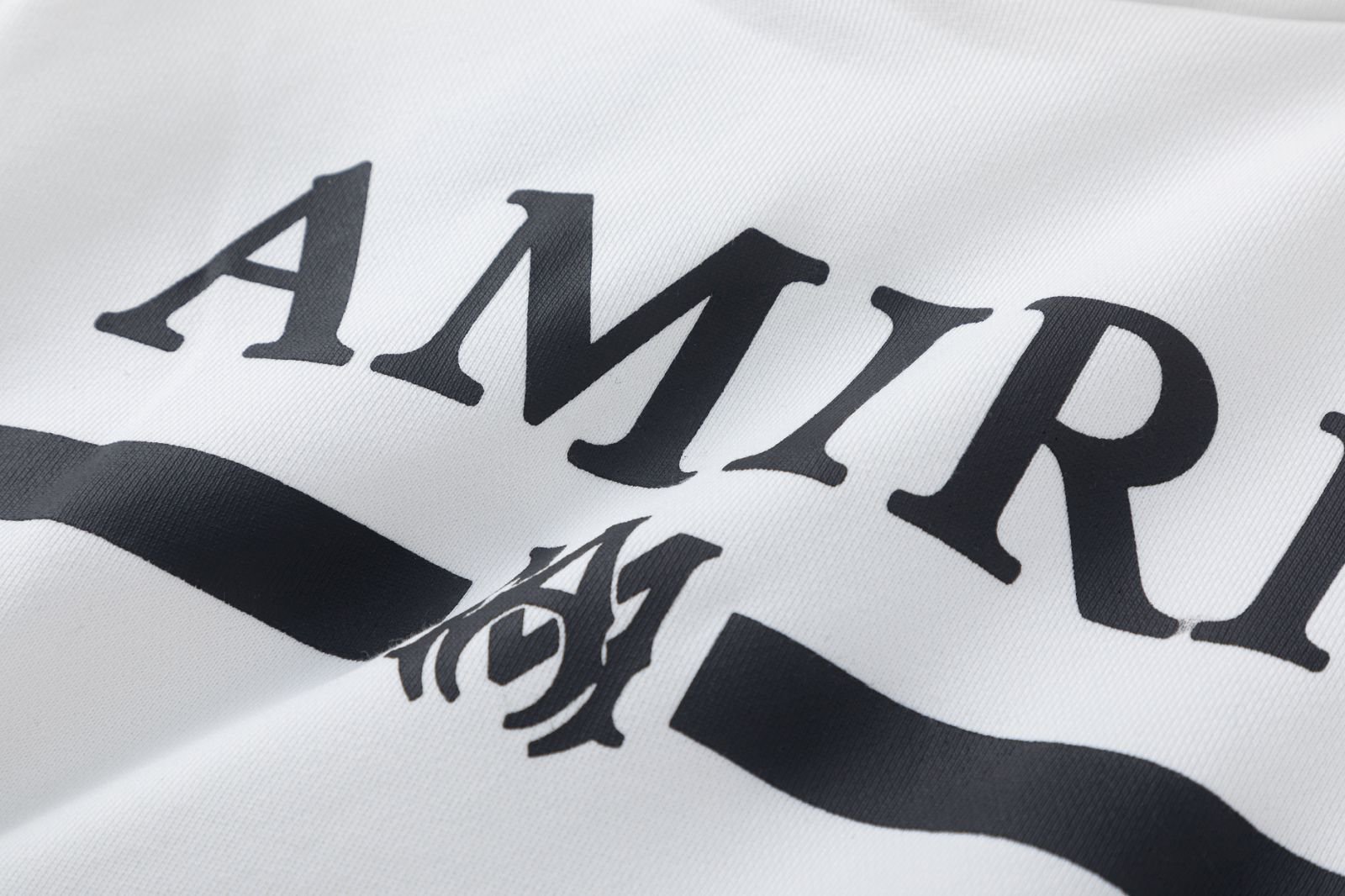 AMIRI クラシックロゴ スウェットシャツ 男女兼用 480g重厚毛圈