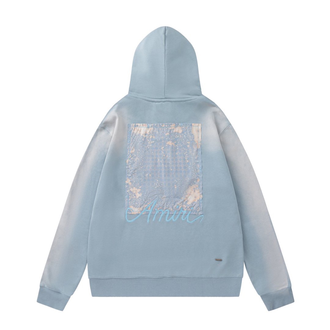 AMIRI 7202# 480g重厚毛圈面料の男女兼用洗水ジャケット