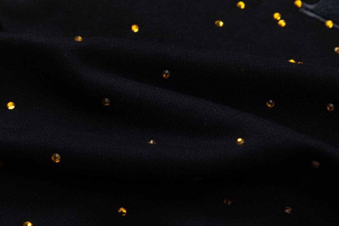 AMIRI満天星重工烫钻連帽衛衣 - 男女共用、480克重厚毛圈素材