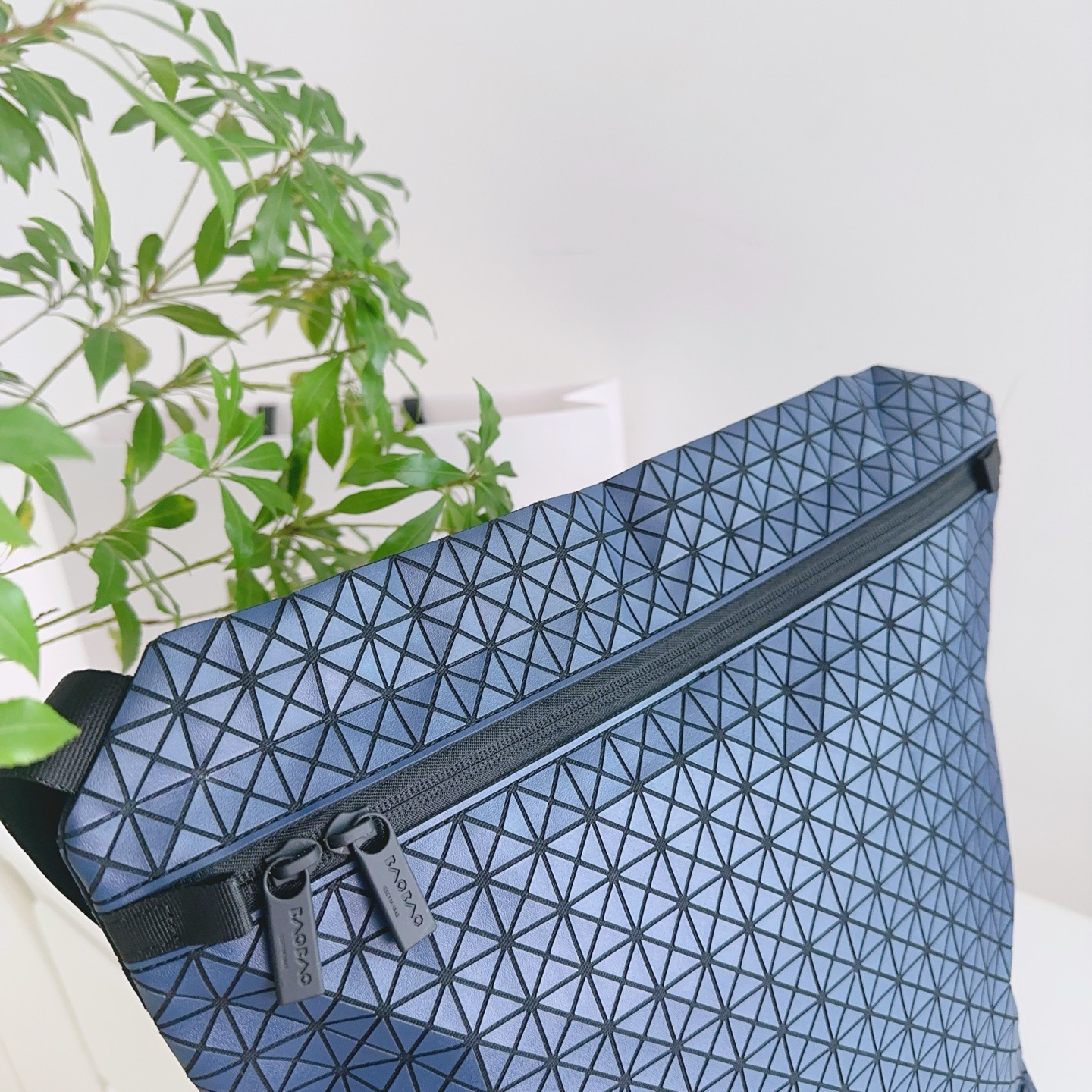 Issey Miyake Bao Bao Matte Blue Crossbody Bag - Lightweight & Stylish Tote 6 i1742715875517 3448 0 3