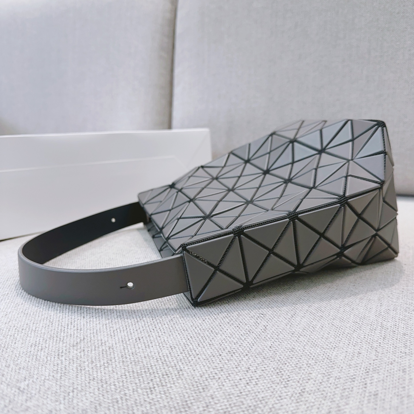 Issey Miyake Limited Edition Valley Ballet Bag Hobo Handbag, Grey 6 i1756620737625 911 0 4