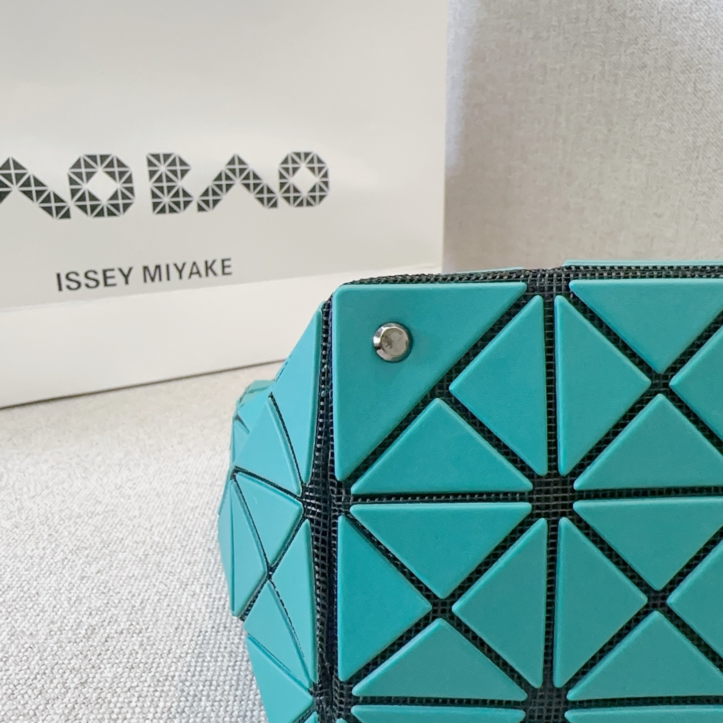 Issey Miyake Limited Edition Valley Ballet Bag Hobo Handbag - Matte Blue Green 7 i1756621470930 6413 0 6