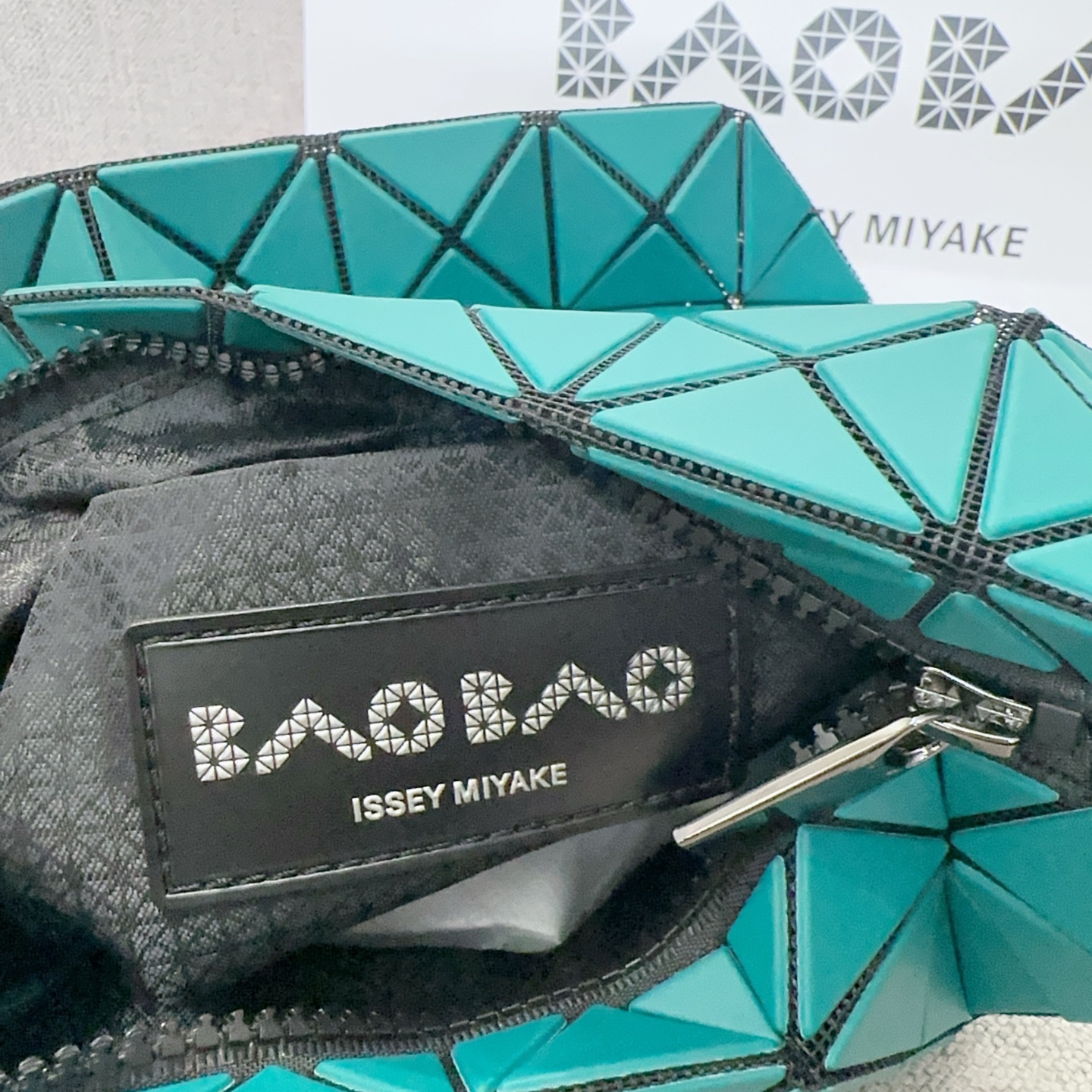 Issey Miyake Limited Edition Valley Ballet Bag Hobo Handbag - Matte Blue Green 9 i1756621470983 4980 0 8
