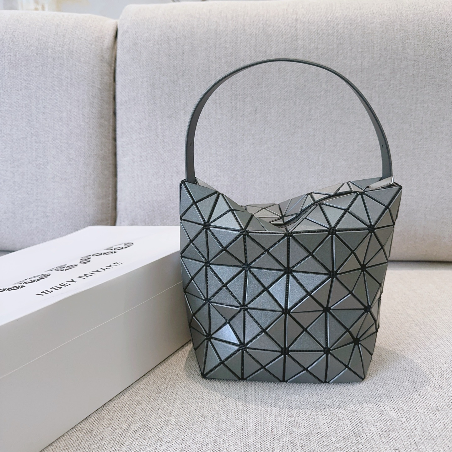 Issey Miyake Limited Edition July Valley Black Bao Bao Handbag