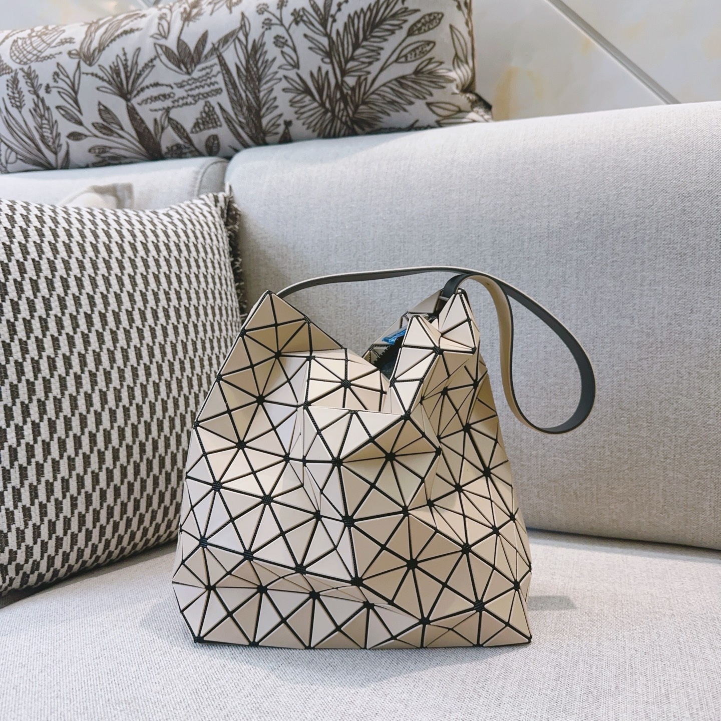 Issey Miyake Limited Edition Valley Ballet Bag - Matte Apricot Hobo Handbag 3 i1756625722881 4782 0 1