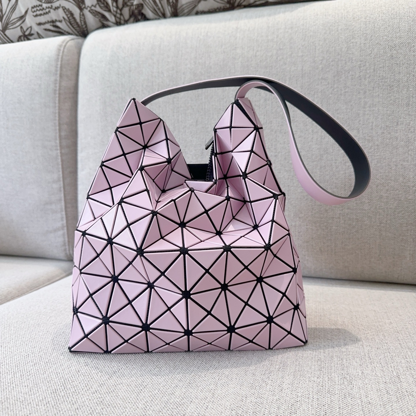 Miyake Matte Pink Ballet Bag - Limited Edition Hobo Handbag 2 i1756625849370 966 0 1