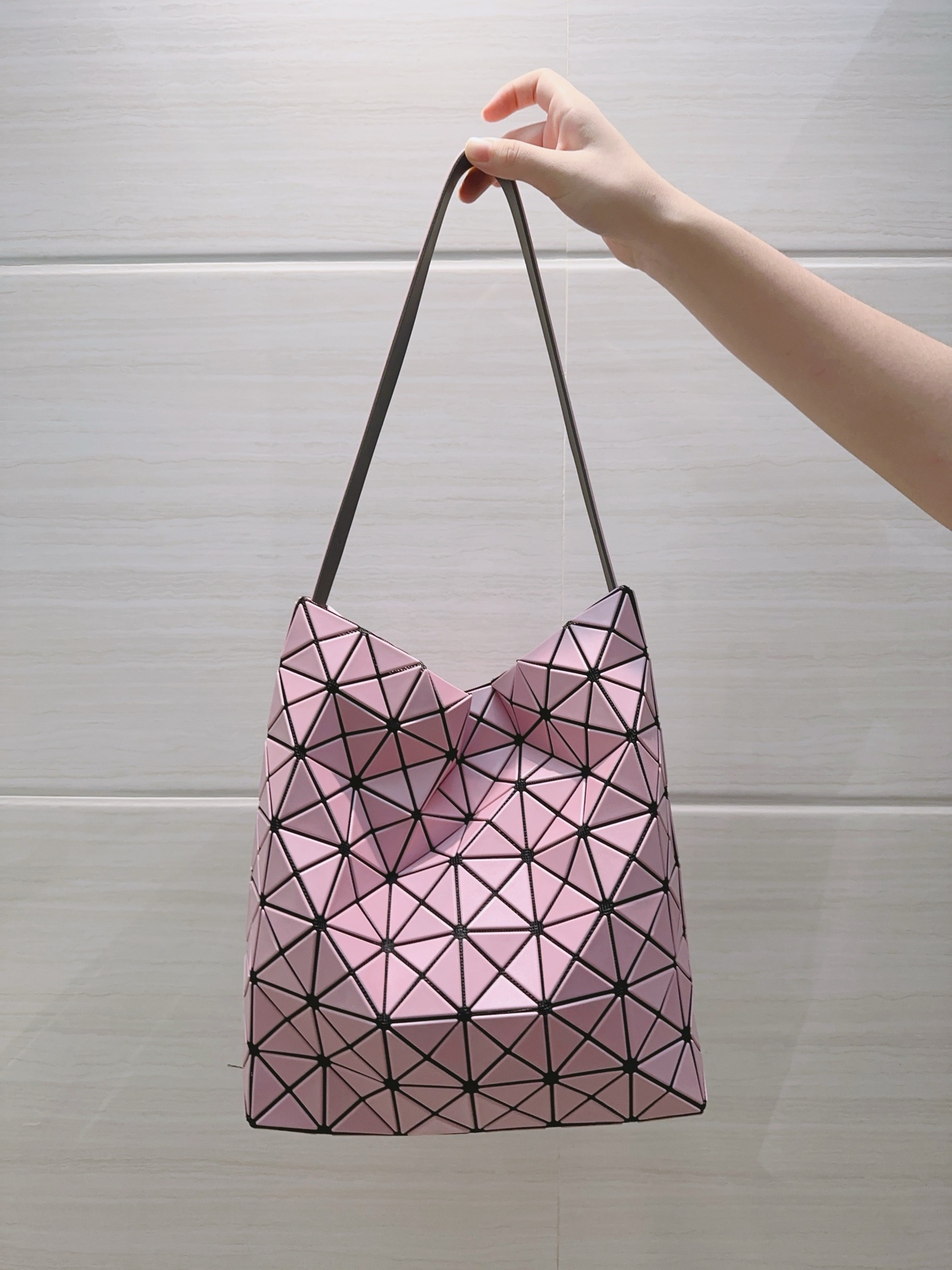 Miyake Matte Pink Ballet Bag - Limited Edition Hobo Handbag 1 i1756625850321 1872 0 0