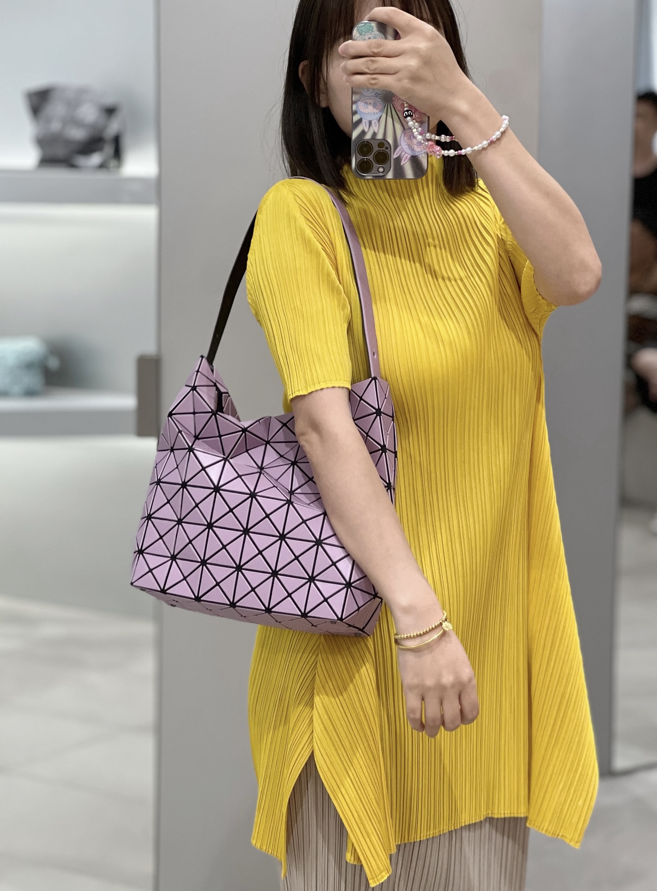 Bao Bao Issey Miyake Valley Bag - Geometric Design, Unique Style - New 2025