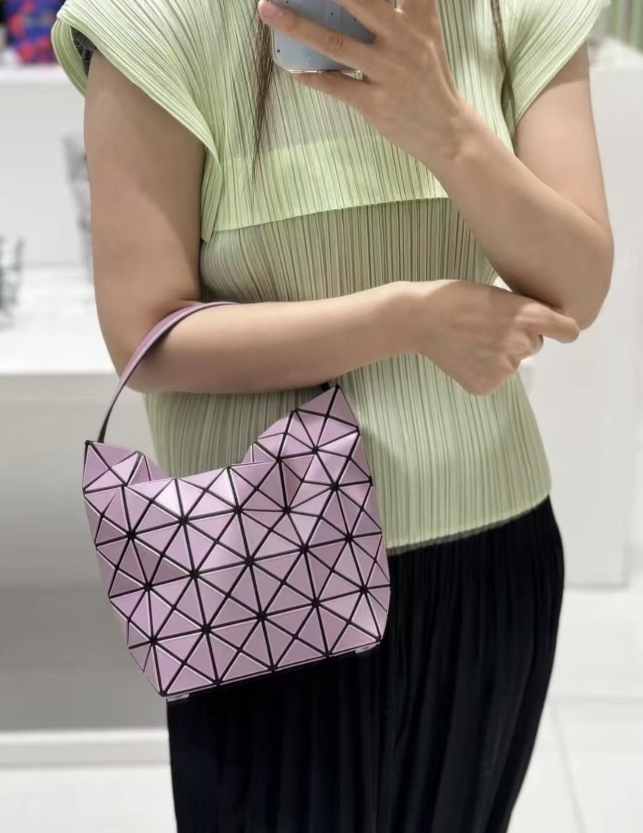 Bao Bao Issey Miyake Ballet Hobo Bag - Geometric Design, Casual Chic 6 i1756629409747 6354 0 4