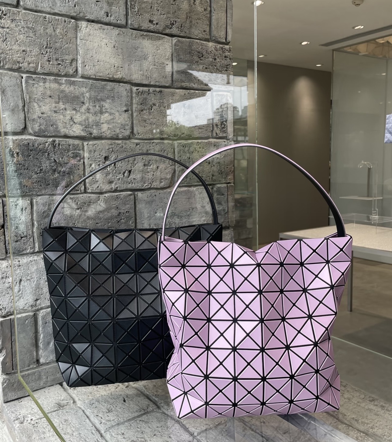 Bao Bao Issey Miyake Vally Hobo Bag - Purple Geometric Design 9 i1756629593987 6951 0 7