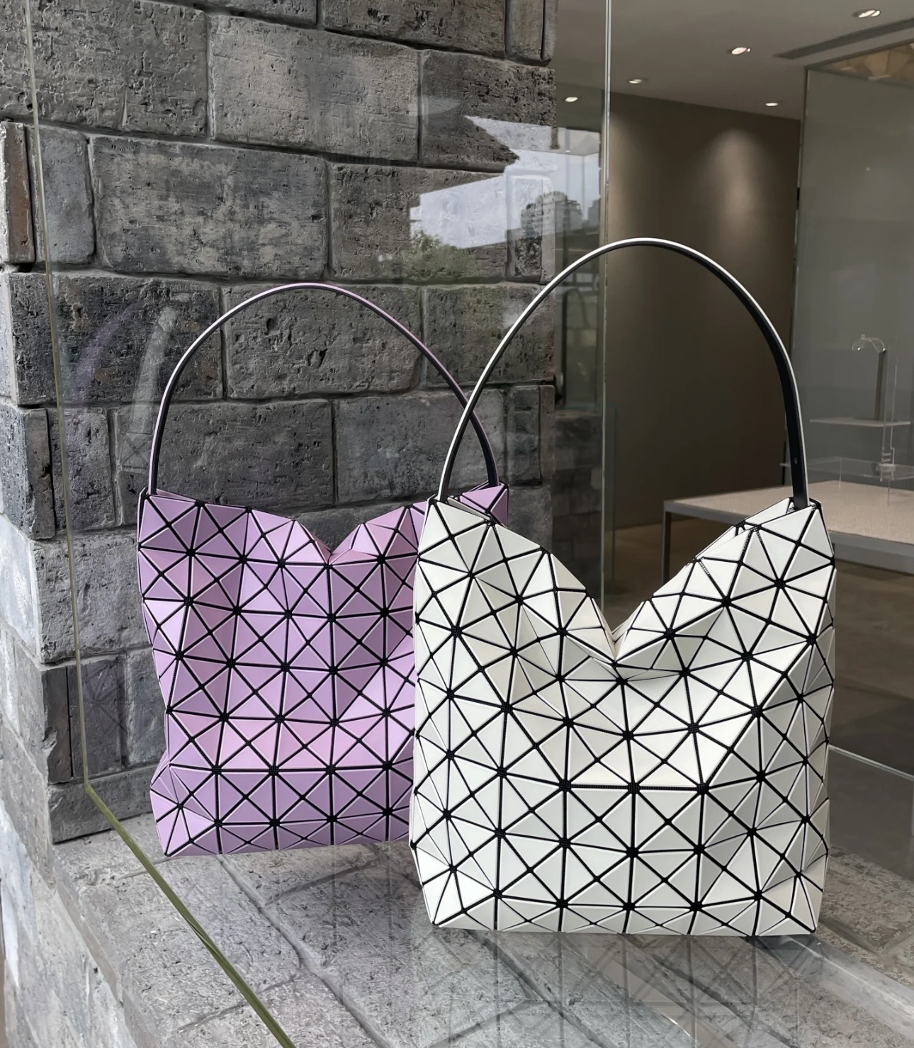 Bao Bao Issey Miyake Vally Hobo Bag - Purple Geometric Design 7 i1756629594620 4490 0 6