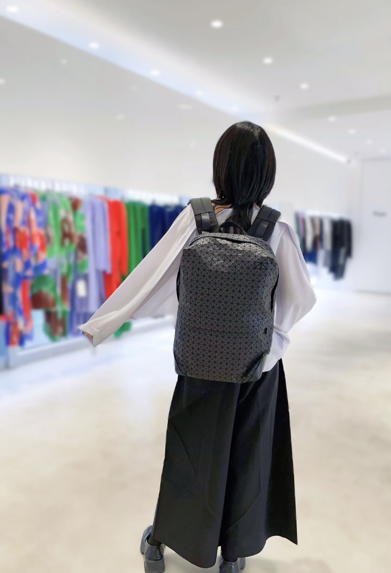 Issey Miyake Kuro Backpack Minimalist Geometric Design Travel Bag 3 i1757058317016 9753 0 5