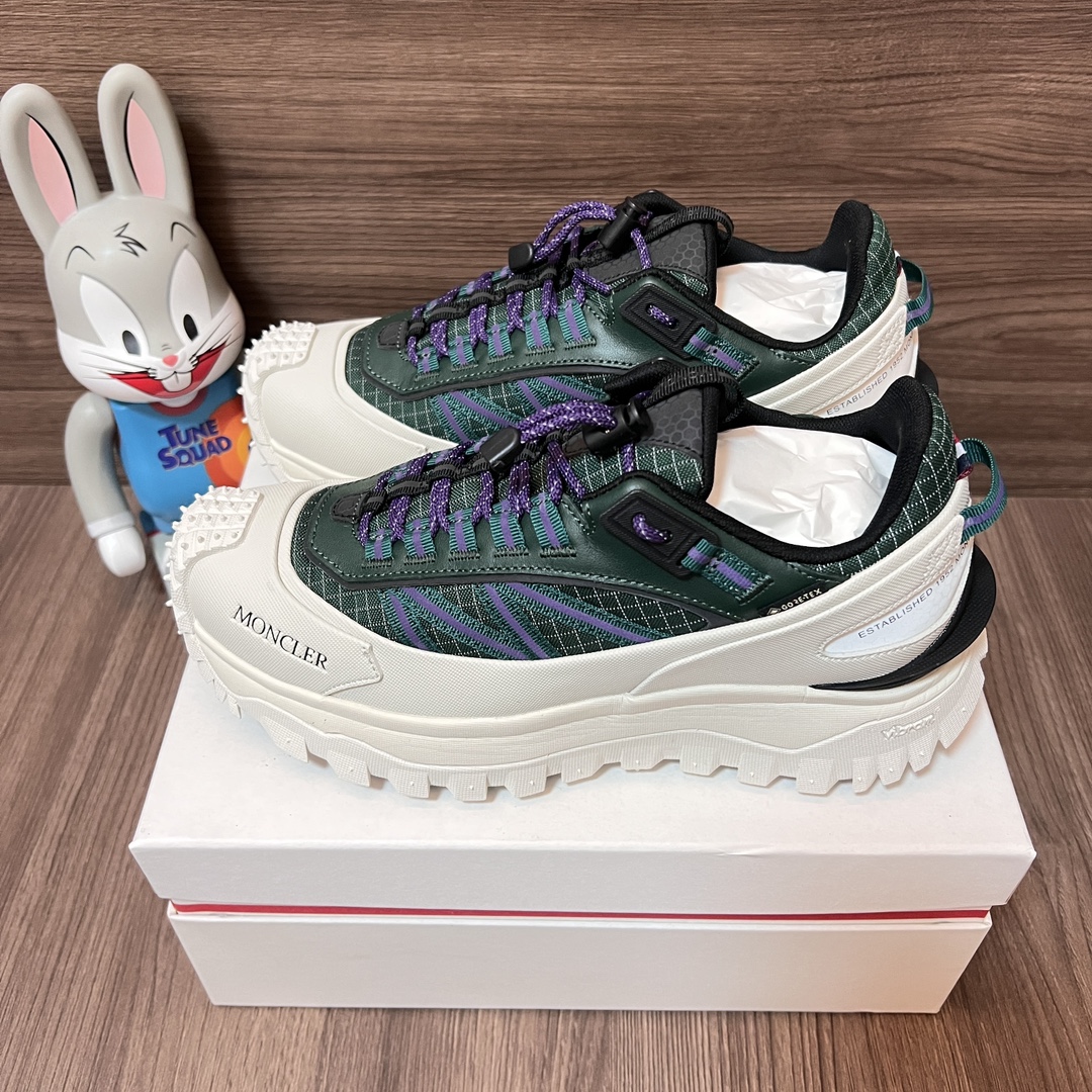 NO:242373,Top version of Moncler Trailgrip mesh lace-up round-toe low-top sports casual shoes white and green. Size 36-46 code: I209A4M00230M2058 Full set of degus packaging poison card poison buckle poison tag cotton socks poison box., casual shoes/sports shoes, christian louboutin, Moncler, sneakers19860909顶级版本Moncler盟可睐Trailgrip网布系带圆头低帮运动休闲鞋白绿色. 码数36-46码 编码: I209A4M00230M2058 全套得物包装毒卡 毒扣 毒吊牌 棉袜 毒盒.,休闲鞋/运动鞋,christian louboutin,Moncler,sneakers,Women's Shoes