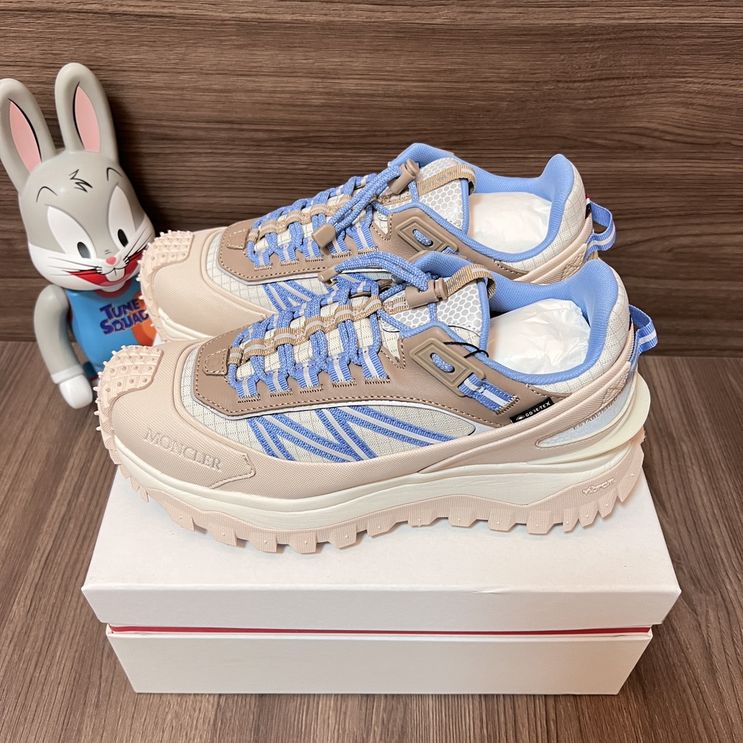 NO:242326,Top version of Moncler Trailgrip mesh lace-up round-toe low-top sports and casual shoes pink blue. Size 36-46 code: 4M00060M2058 Full set of dessert packaging poison card poison buckle poison tag cotton socks poison box., casual shoes/sports shoes, christian louboutin, Moncler, sneakers19860909顶级版本Moncler盟可睐Trailgrip网布系带圆头低帮运动休闲鞋粉蓝. 码数36-46码 编码: 4M00060M2058 全套得物包装毒卡 毒扣 毒吊牌 棉袜 毒盒.,休闲鞋/运动鞋,christian louboutin,Moncler,sneakers,Women's Shoes
