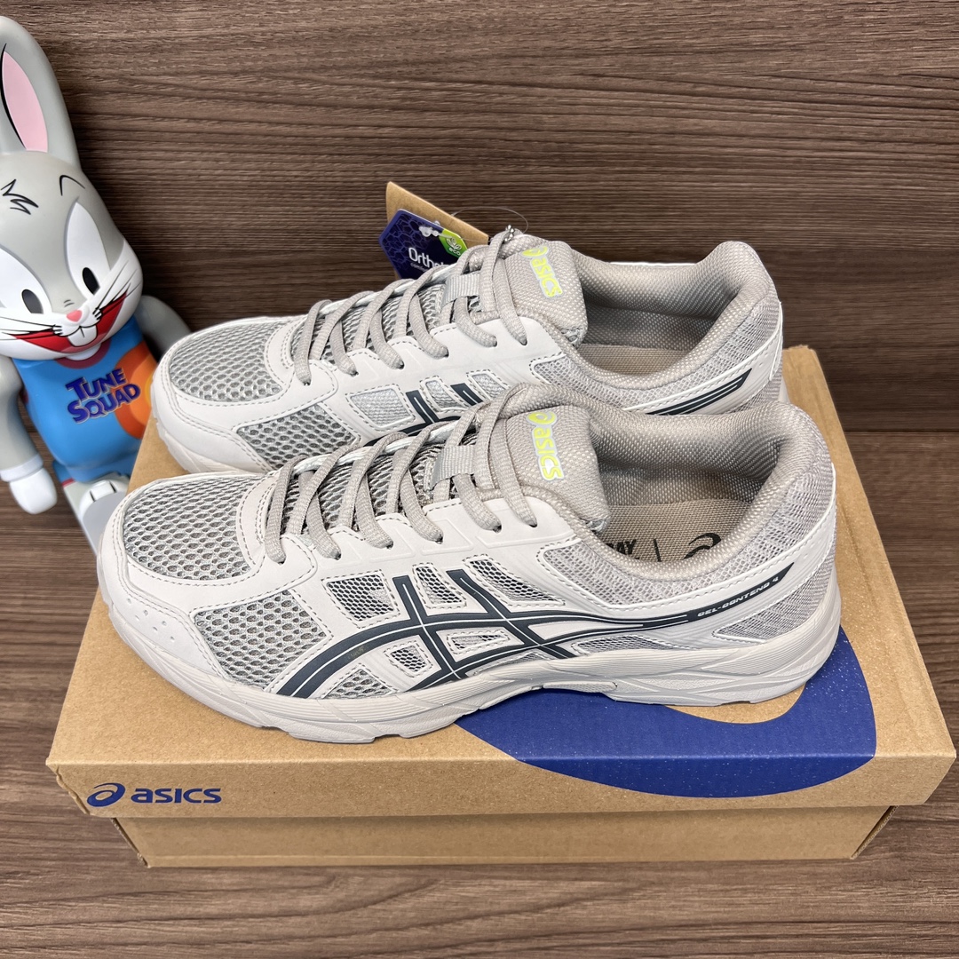NO:242218,Top version Asics Gel-Contend 4 Lightweight, comfortable, non-slip and wear-resistant gray and blue low-top running shoes. Item number: T8D4Q-029 Packaging: Full set of Dewu accessories poison box with a pair of pure cotton socks. Size: 36 36.5 37.5 38 38.5 39 40 40.5 41 42 42.5 43 44 44.5 45 sizes!  (Forward size shot), casual shoes/sports shoes, ASICS, sneakers, socks19860909顶级版本Asics Gel-Contend 4 亚瑟士 轻便舒适防滑耐磨 灰蓝低帮跑步鞋. 货号: T8D4Q-029 包装:全套得物配件毒盒配纯棉袜子一副. 码数:36 36.5 37.5 38 38.5 39 40 40.5 41 42 42.5 43 44 44.5 45码！(正码拍),休闲鞋/运动鞋,ASICS,sneakers,socks,Women's Shoes