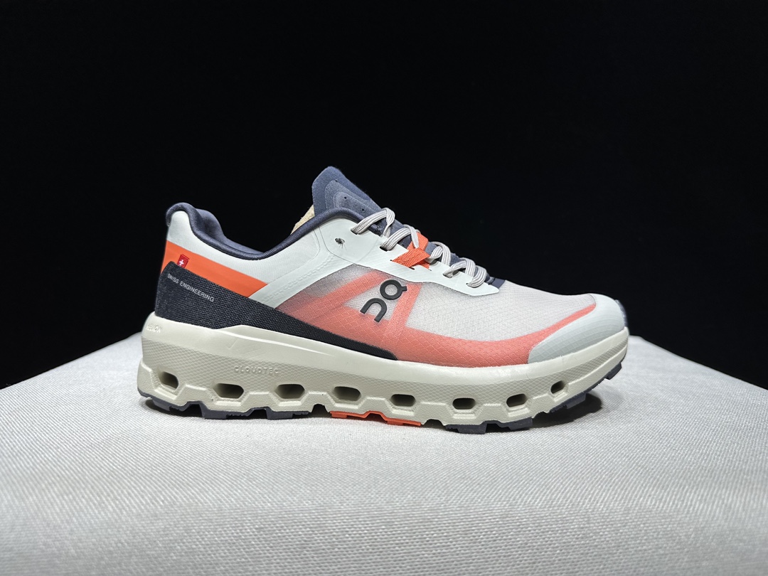 NO:239509,Top version of On The Cloudvista 2 waterproof Fabric Comfortable and versatile Shoes, Shock-absorbing and breathable, low-top, Casual shoes. Orange and red This series of works created by Swiss high-performance sports brand On has the upper made of recycled polyester fiber and mesh fabric, with exclusive hollow rubber sole, and the side On the iconic LoGo is decorated with full coverage of seam details. Packaging: Full set of Dewu accessories reinforced Dewu box packaging!  Size: 36-45 (positive size), casual shoes/sports shoes, christian louboutin, sneakers19860909顶级版本On昂跑 The Cloudvista 2 waterproof 织物 舒适百搭 减震透气轻便 低帮 生活休闲鞋.橘红色 瑞士高性能运动品牌on打造的此系列作品,鞋面由再生聚酯纤维和网眼布制成,采用独家镂空橡胶鞋底,侧面On标志性LoGo饰有全覆盖贴缝细节. 包装:全套得物配件加固得物箱包装！ 码数:36-45码(正码),休闲鞋/运动鞋,christian louboutin,sneakers,Women's Shoes