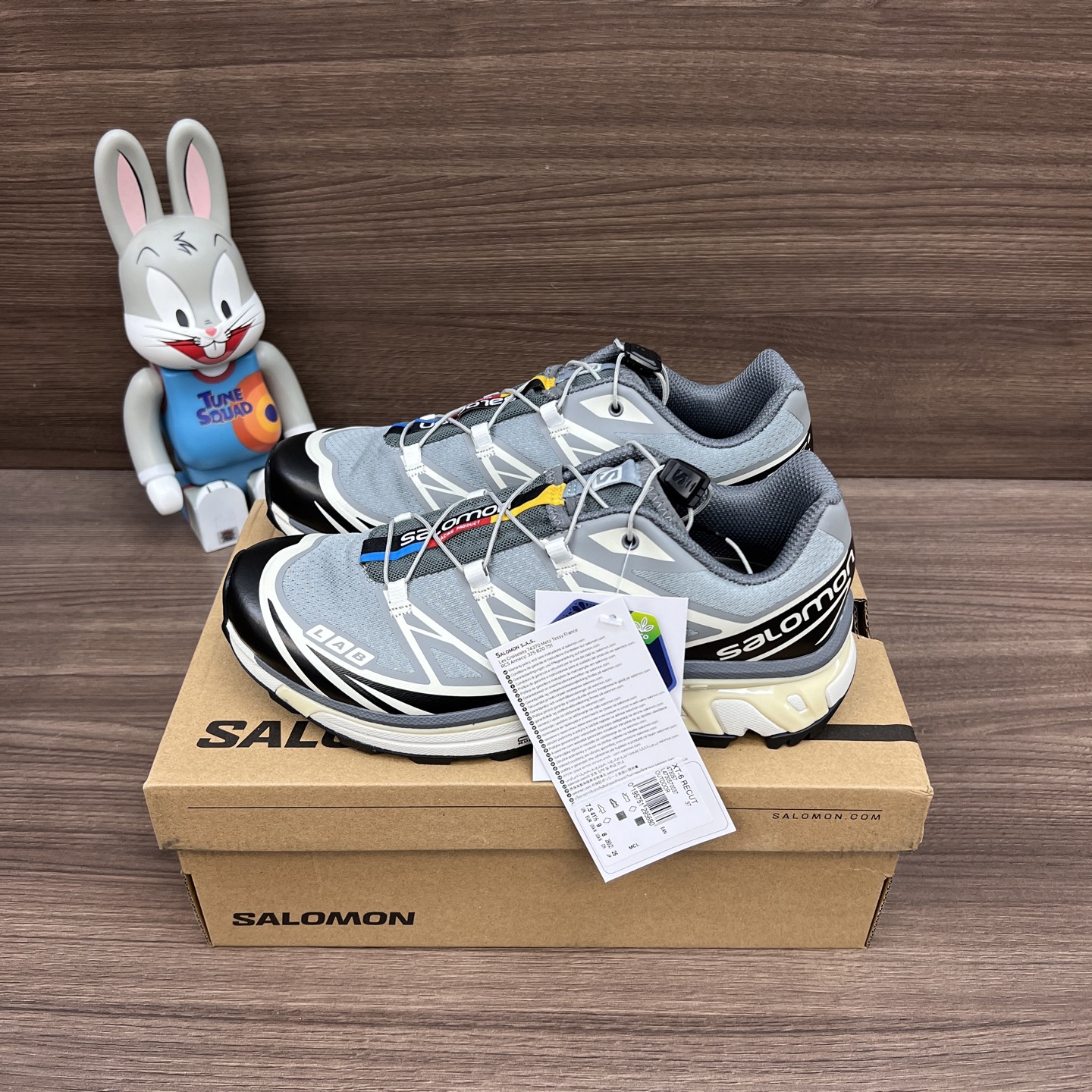 NO:241898,Top version SALOMON XT-6 Mountain Caller RECUT Monument Phantom Low-top Outdoor functional shoes, same style for men and women, Yuanzu gray. Item number: 473057 Packaging: Full set of Dewu accessories reinforced aircraft box packaging!  Number of codes: 36-45 (positive code), dad shoes, tom ford19860909顶级版本SALOMON萨洛蒙 XT-6 唤山者 RECUT Monument Phantom 低帮 户外功能鞋 男女同款 元祖灰. 货号: 473057 包装:全套得物配件加固飞机盒包装！ 码数:36-45码(正码),老爹鞋,tom ford,Women's Shoes