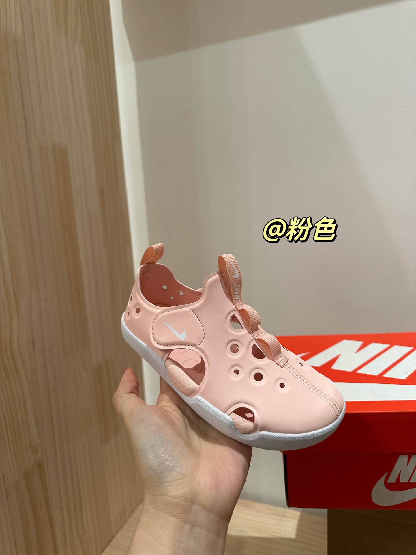图片[3]-👍怒推给宝子们！非常适合小朋友，六个配色 尺码。22-35 下单备注： 耐克儿童包头凉鞋-选品中心