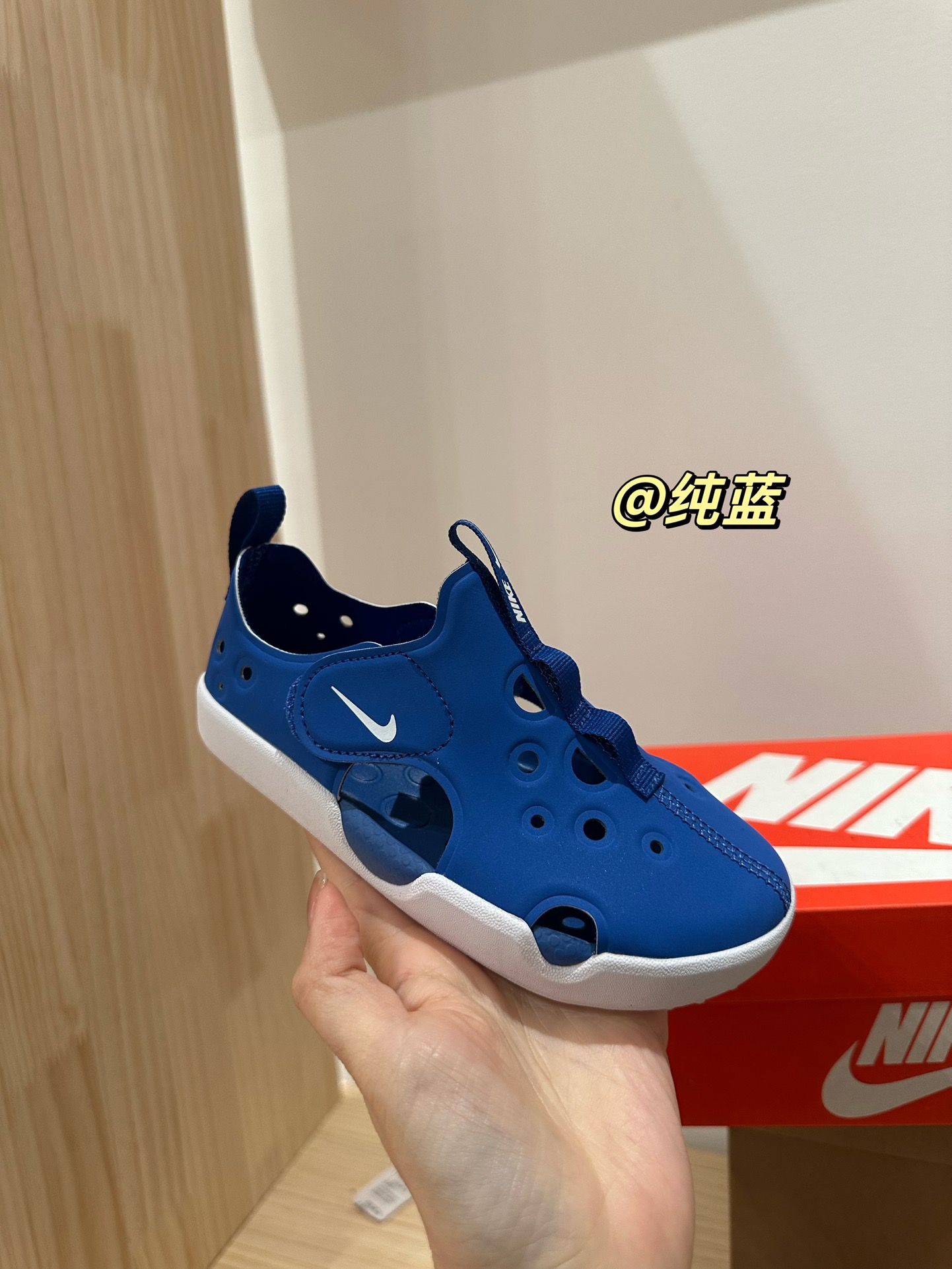 图片[6]-👍怒推给宝子们！非常适合小朋友，六个配色 尺码。22-35 下单备注： 耐克儿童包头凉鞋-选品中心