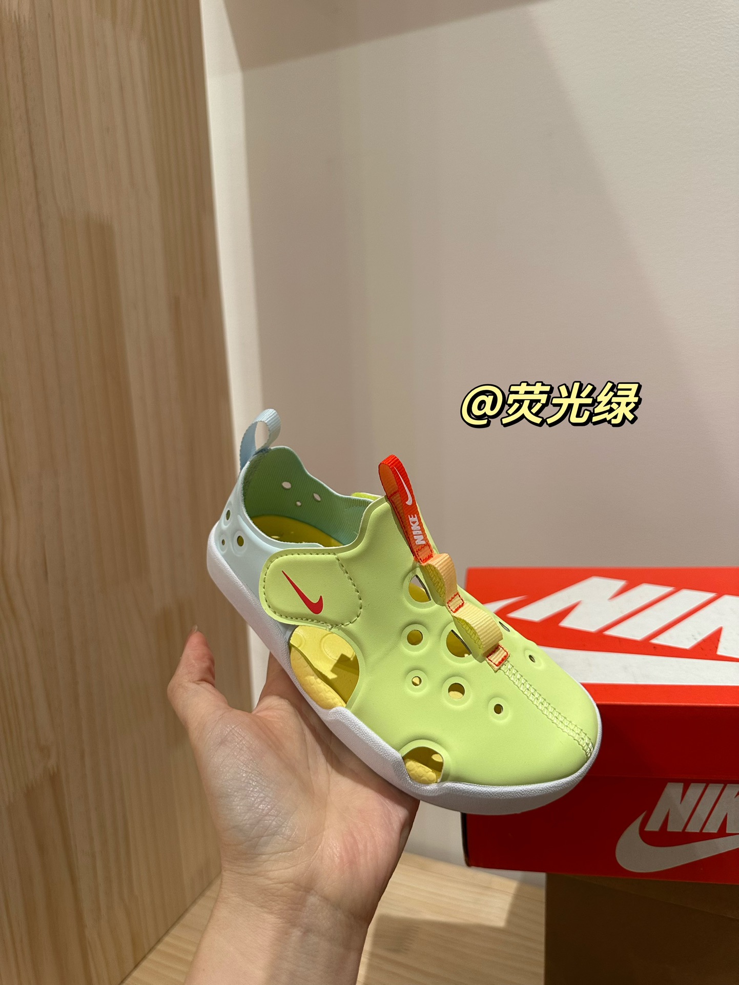 图片[5]-👍怒推给宝子们！非常适合小朋友，六个配色 尺码。22-35 下单备注： 耐克儿童包头凉鞋-选品中心
