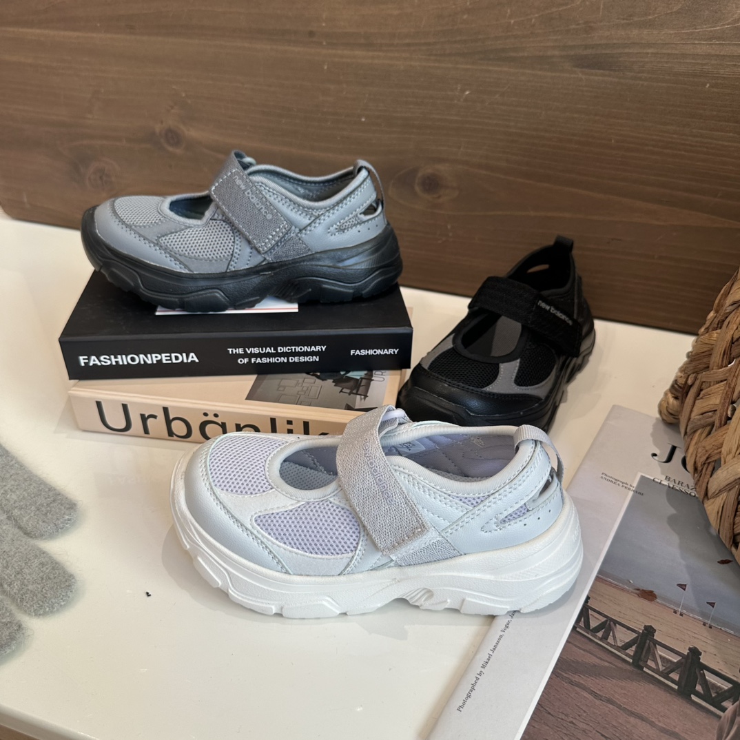 图片[7]-♥️一脚蹬穿脱方便！ 最适合孩子穿，上脚很轻 平时运动也合适！ 大网面透气，面料舒适~-选品中心