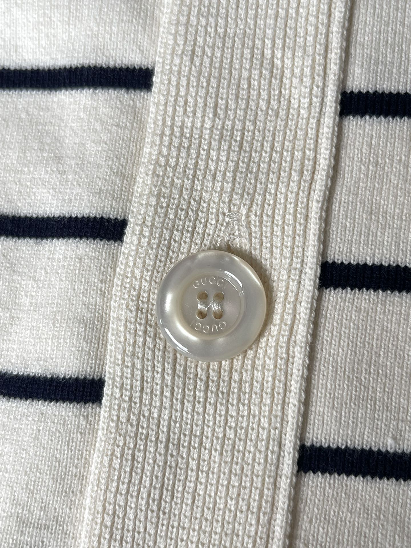 Gucci Striped Knit Cardigan | Long Sleeve Button-Down Sweater 6 i1759514601 3751 3