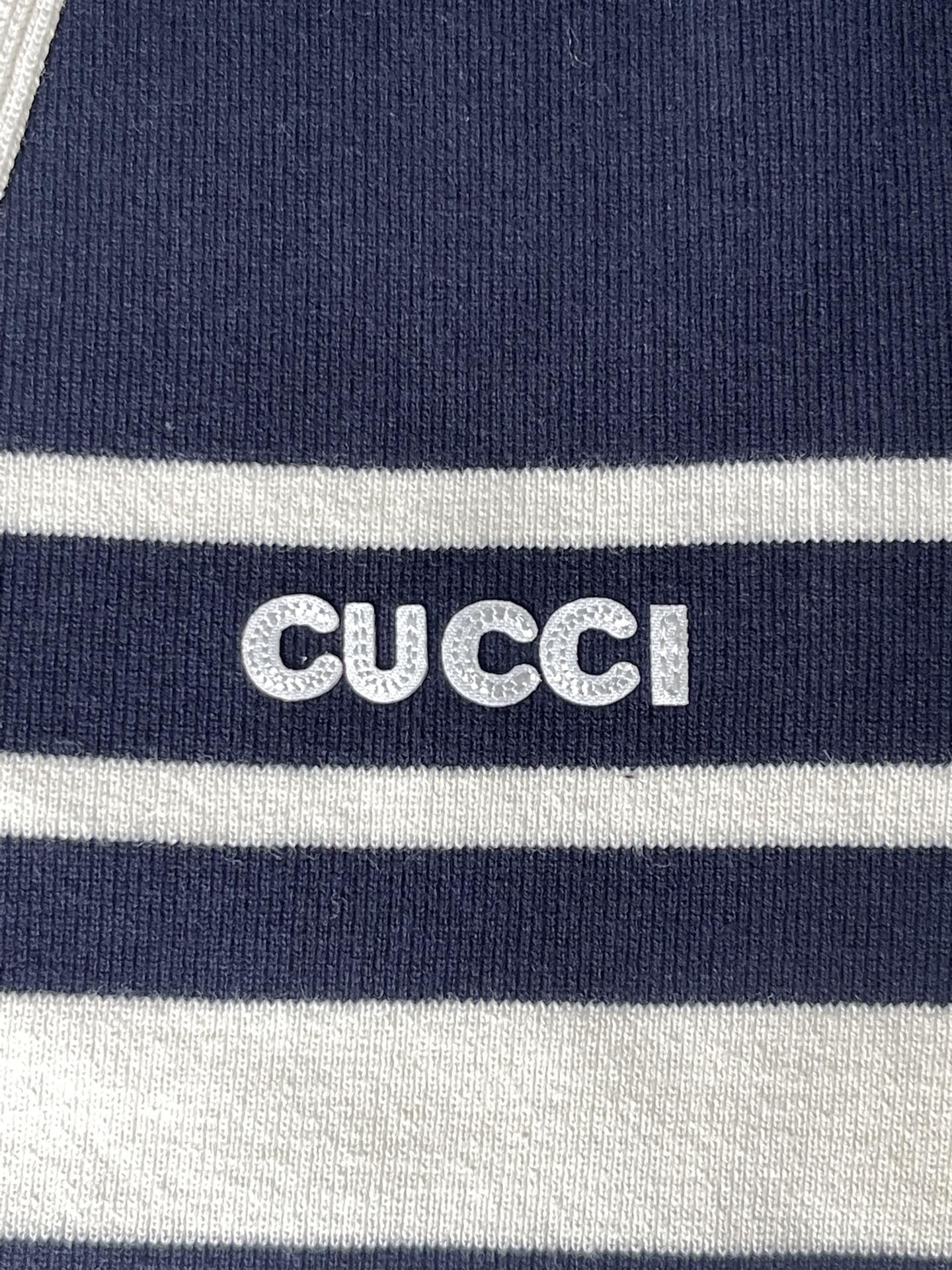Gucci Striped Knit Cardigan | Long Sleeve Button-Down Sweater 4 i1759514602 7854 7