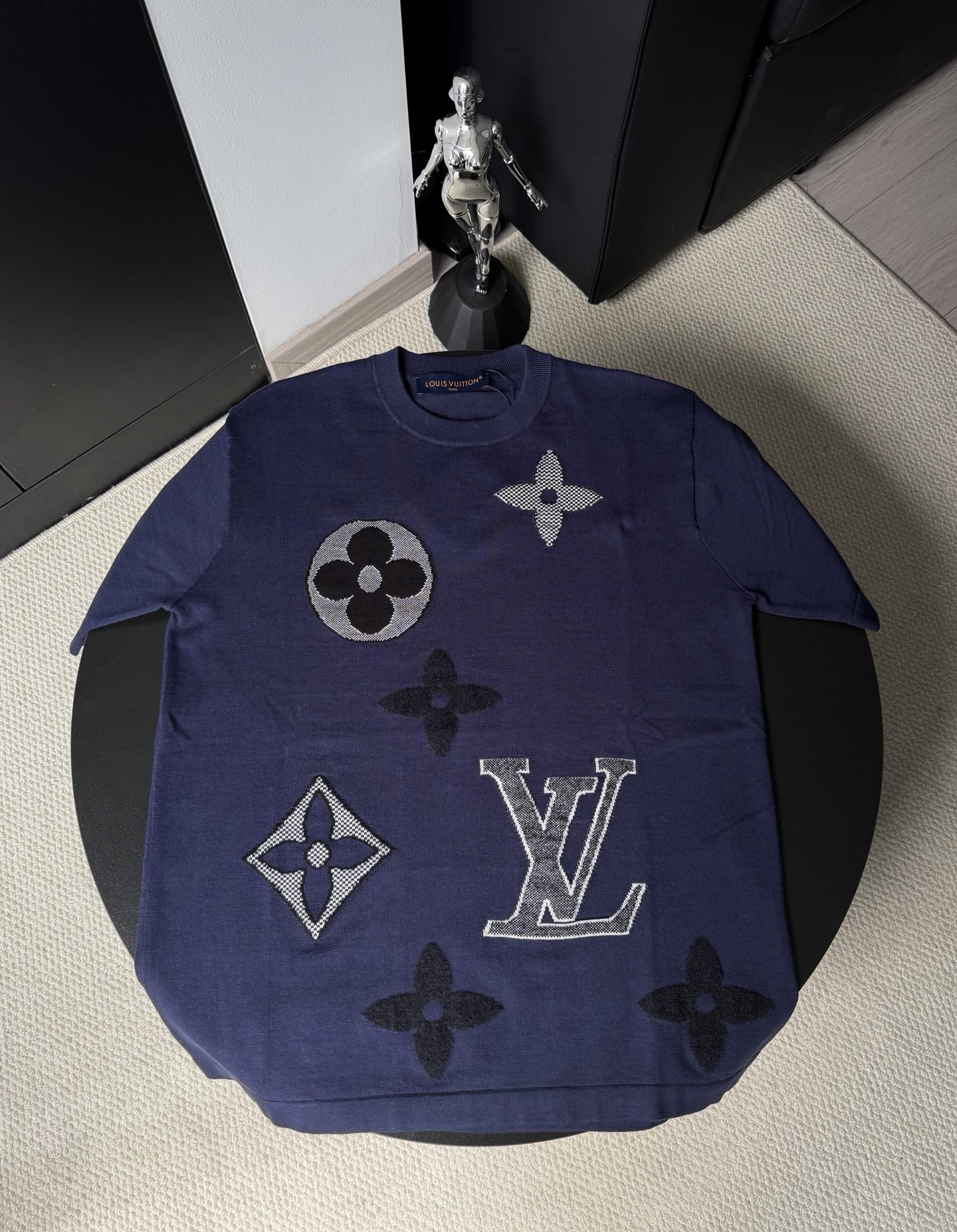 Louis Vuitton LV 26ss 新款SKl滑雪系列针织短袖