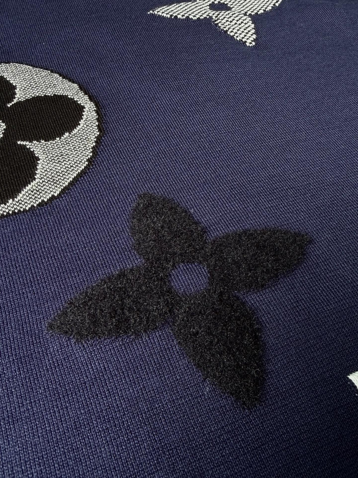 Louis Vuitton LV 26ss 新款SKl滑雪系列针织短袖