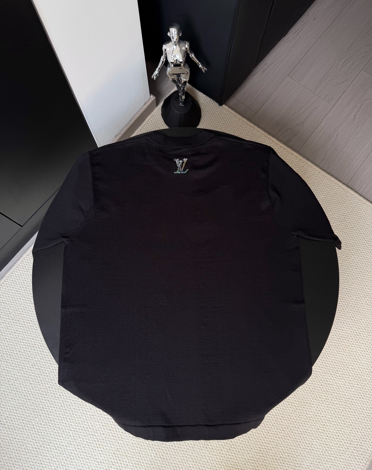 Louis Vuitton LV 26ss 新款烫钻针织短袖