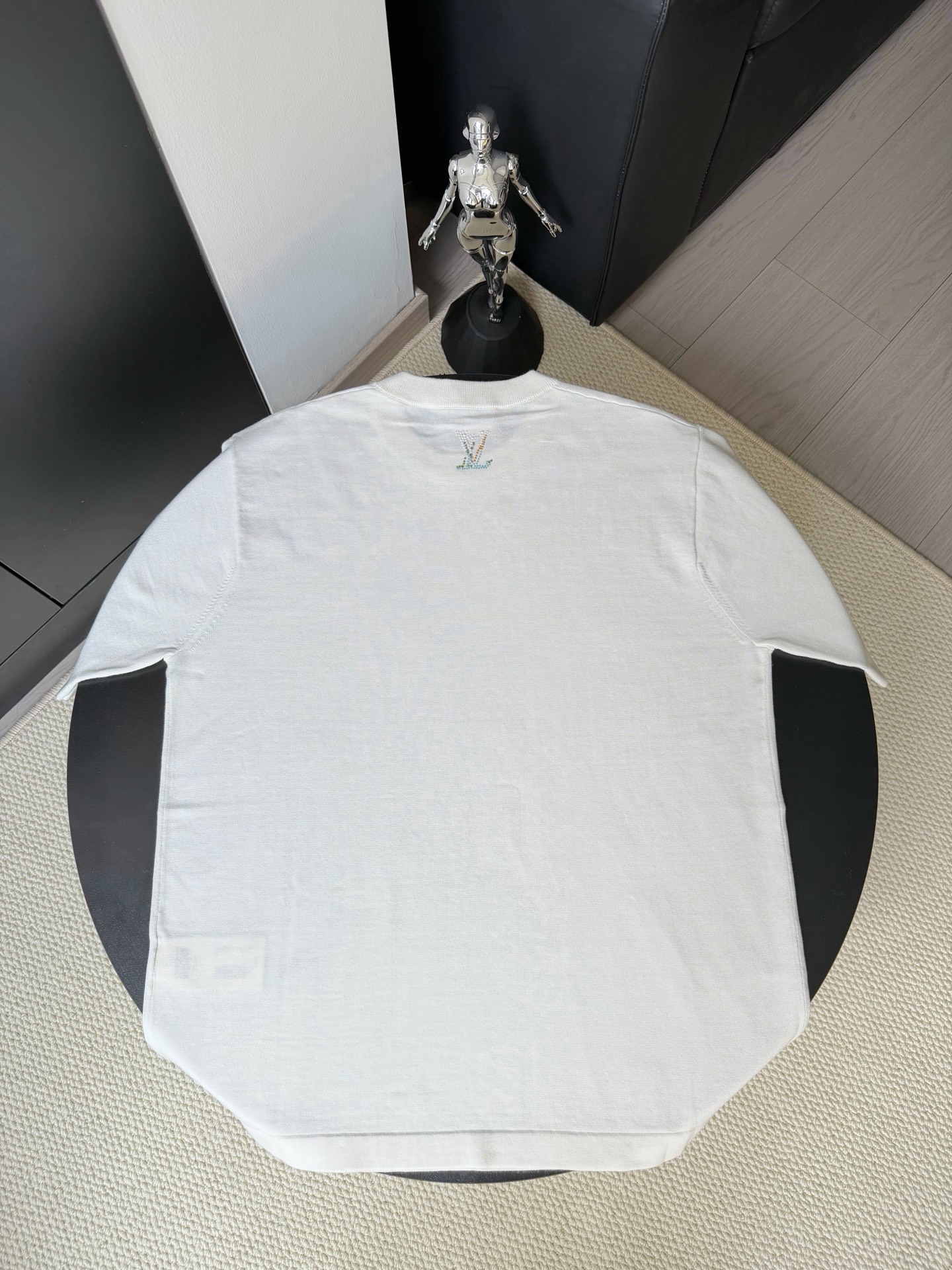 Louis Vuitton LV 26ss 新款烫钻针织短袖