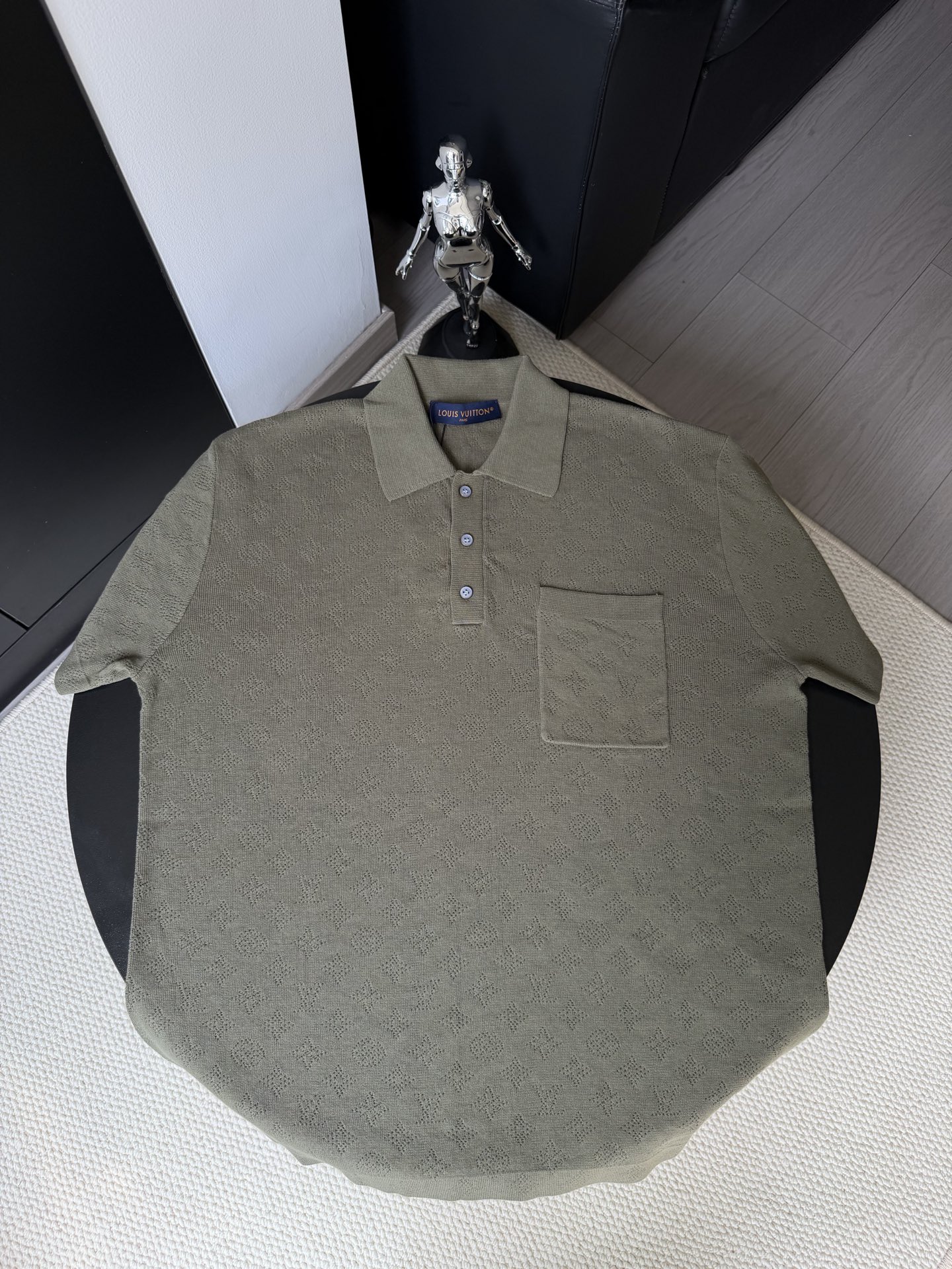 Louis Vuitton LV/路易威登 MONOGRAM 网眼短袖马球衫
