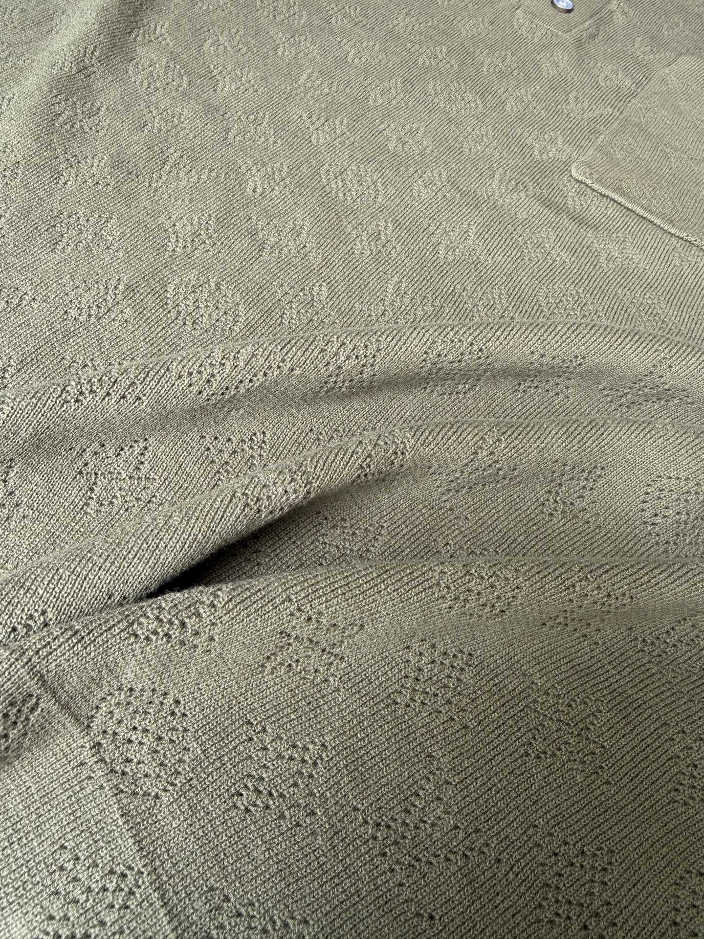 Louis Vuitton LV/路易威登 MONOGRAM 网眼短袖马球衫