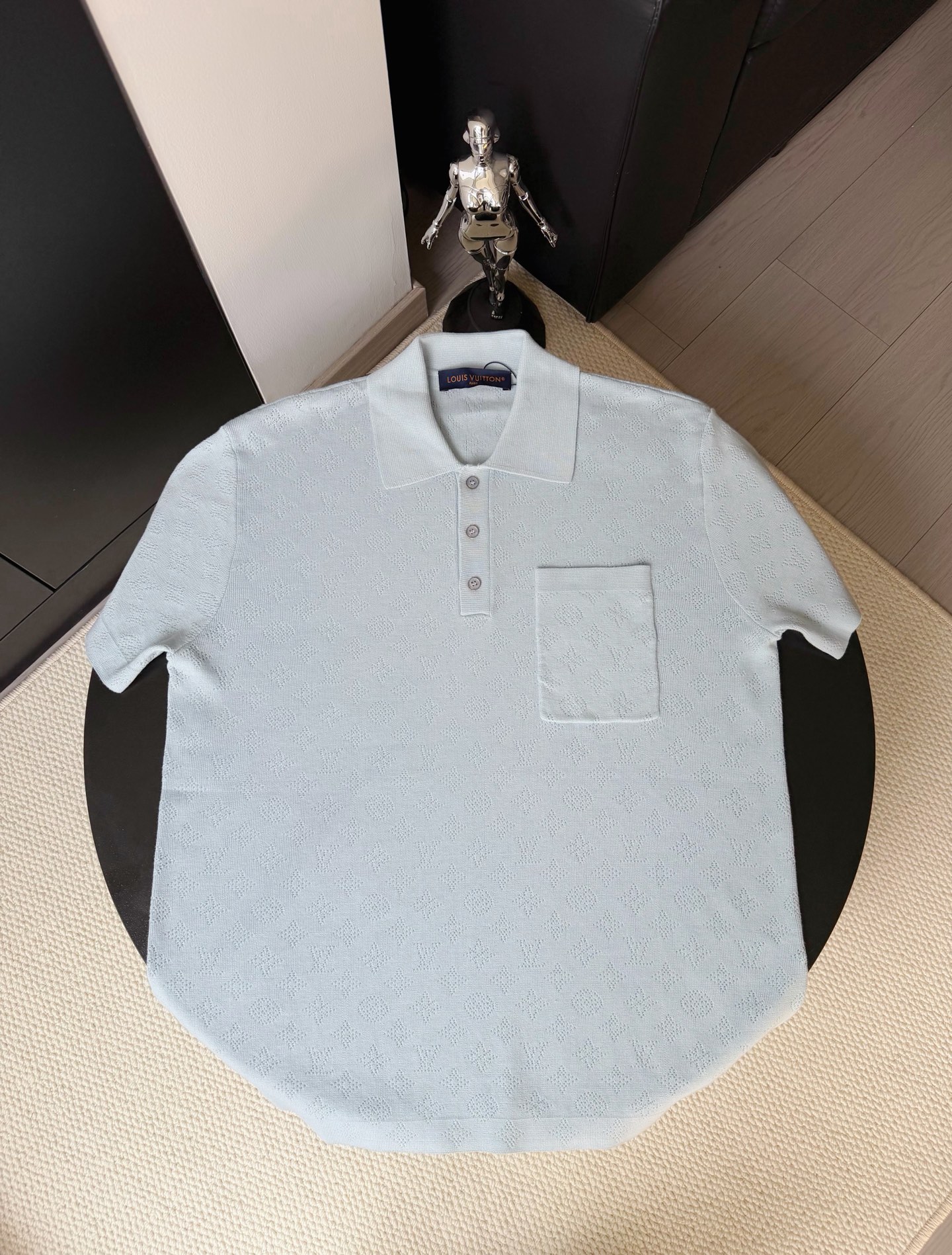 Louis Vuitton LV/路易威登 MONOGRAM 网眼短袖马球衫
