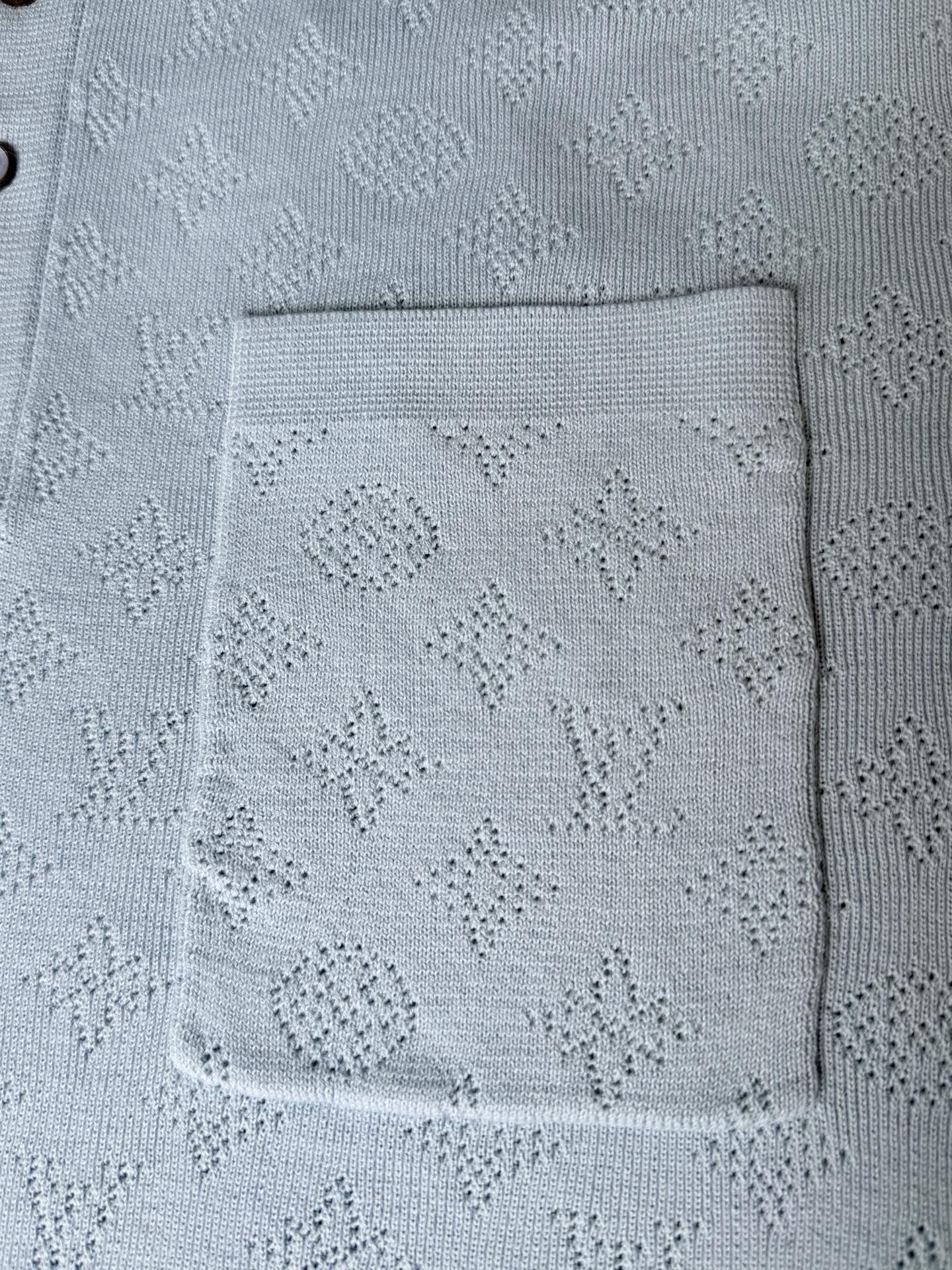 Louis Vuitton LV/路易威登 MONOGRAM 网眼短袖马球衫