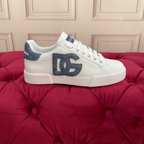 Dolce & Gabbana 2025 White Leather & Denim Logo Sneakers - Limited Edition 1 Dolce & Gabbana 2025 White Leather & Denim Logo Sneakers - Limited Edition