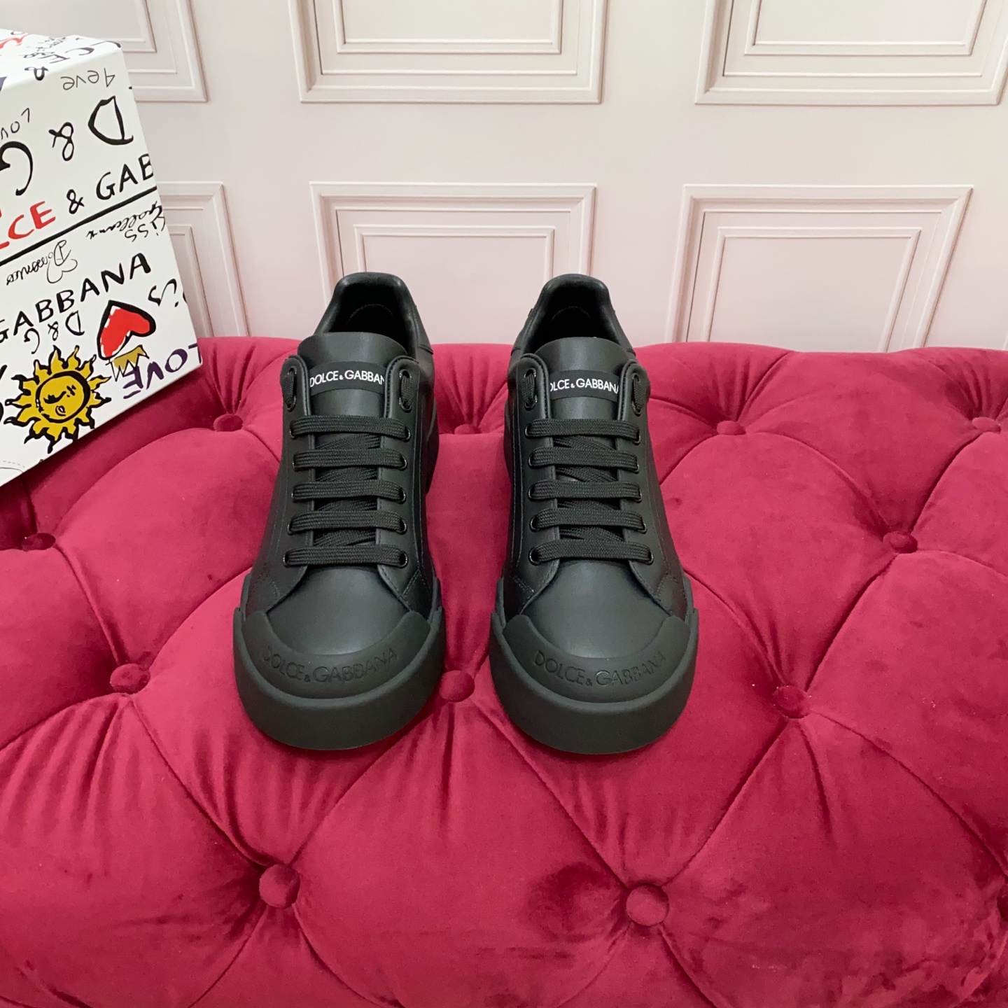 Dolce & Gabbana 2025 Leather Sneakers- High Quality, Comfortable, Stylish 4 i1745725341739 4272 0 2