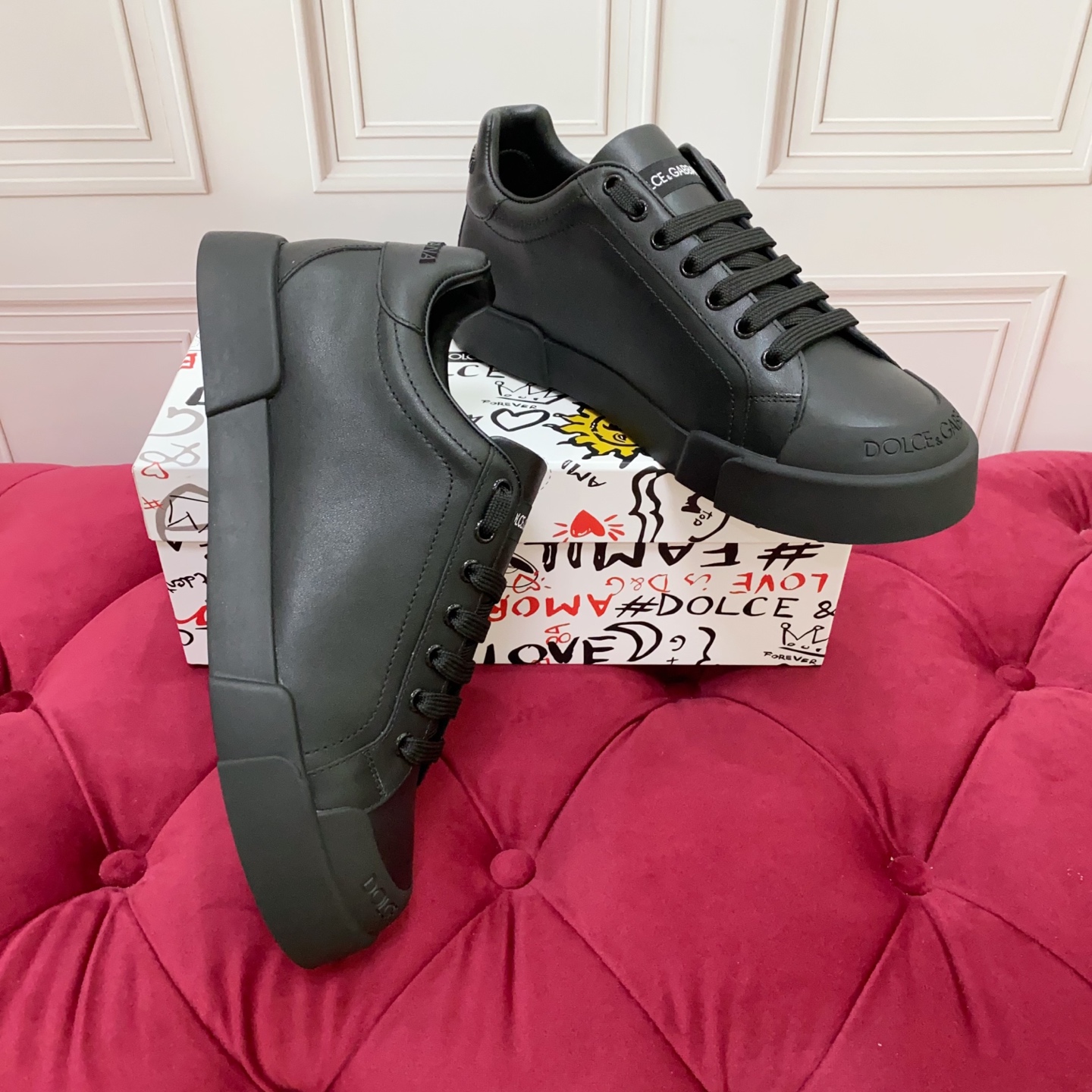Dolce & Gabbana 2025 Leather Sneakers- High Quality, Comfortable, Stylish 8 i1745725341749 9269 0 6