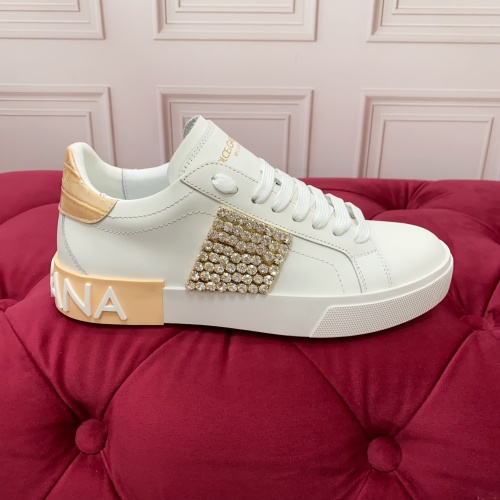 Dolce&Gabbana Women's Embellished Leather Sneakers - Luxury & Comfort 1 Dolce&Gabbana Women's Embellished Leather Sneakers - Luxury & Comfort