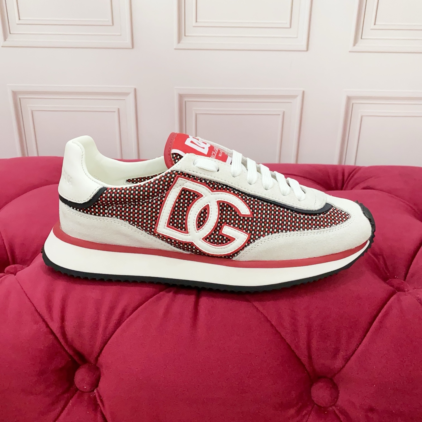 Dg Style White Leather Men's Shoes Lookbook Reference image 1