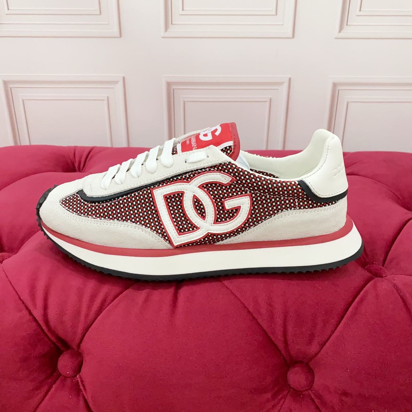 Dg Style White Leather Men's Shoes Men's Shoes Men's Shoes detail image 6 from source 782532