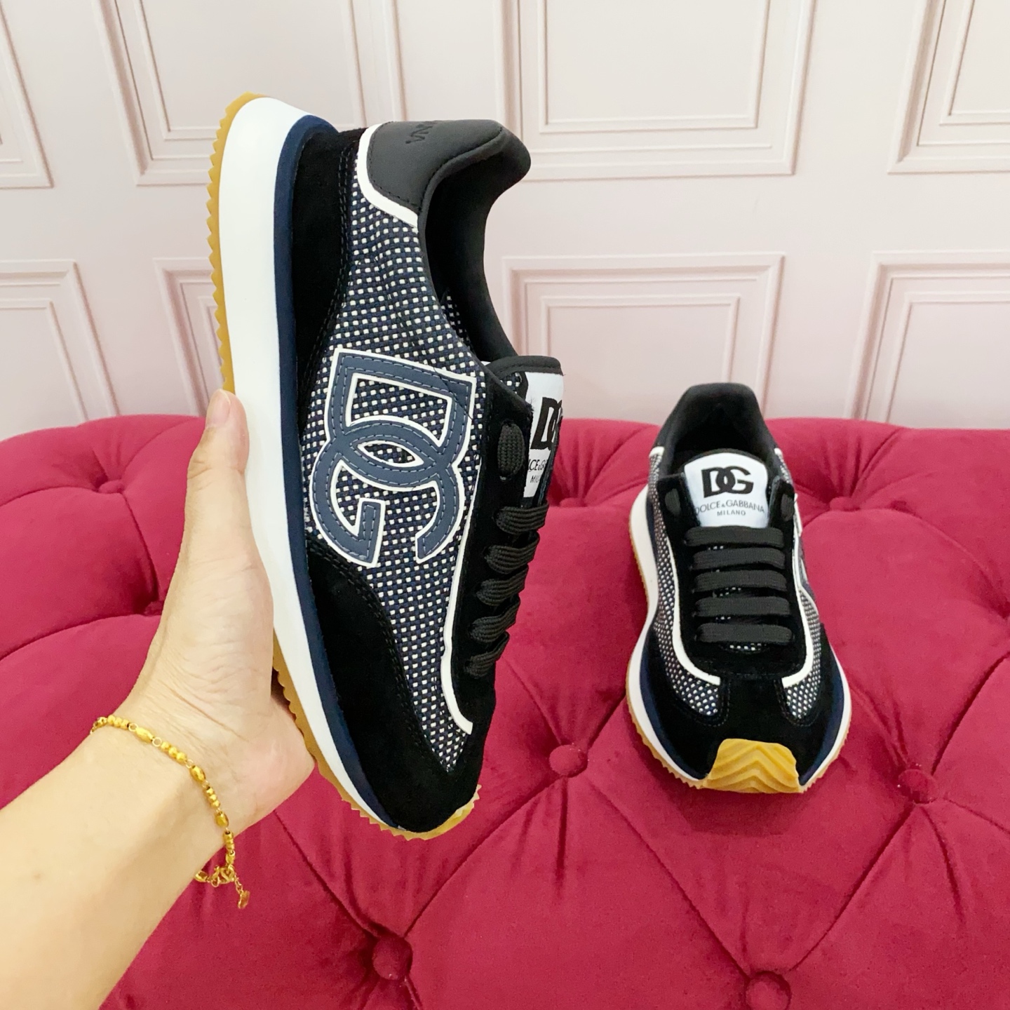 Dg Style White Leather Men's Shoes Men's Shoes Men's Shoes detail image 5 from source 782531