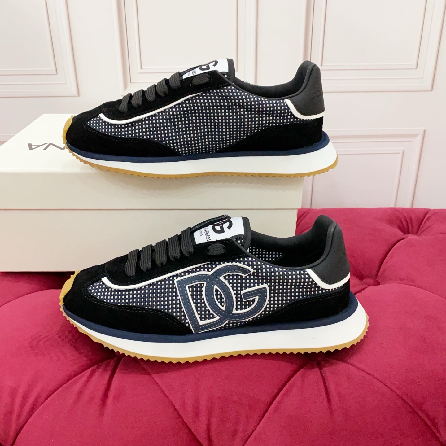Dg Style White Leather Men's Shoes Lookbook Reference image 2