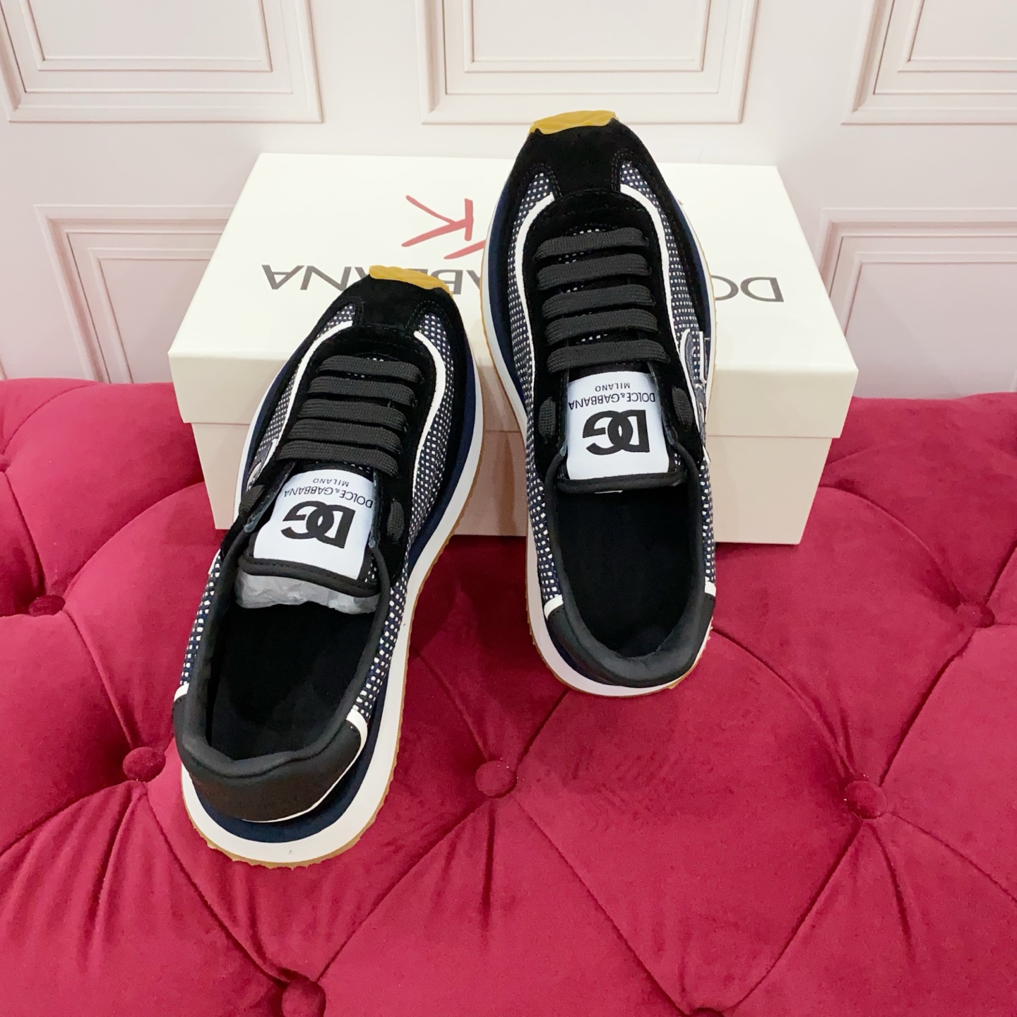 Dg Style White Leather Men's Shoes Men's Shoes Men's Shoes detail image 8 from source 782531