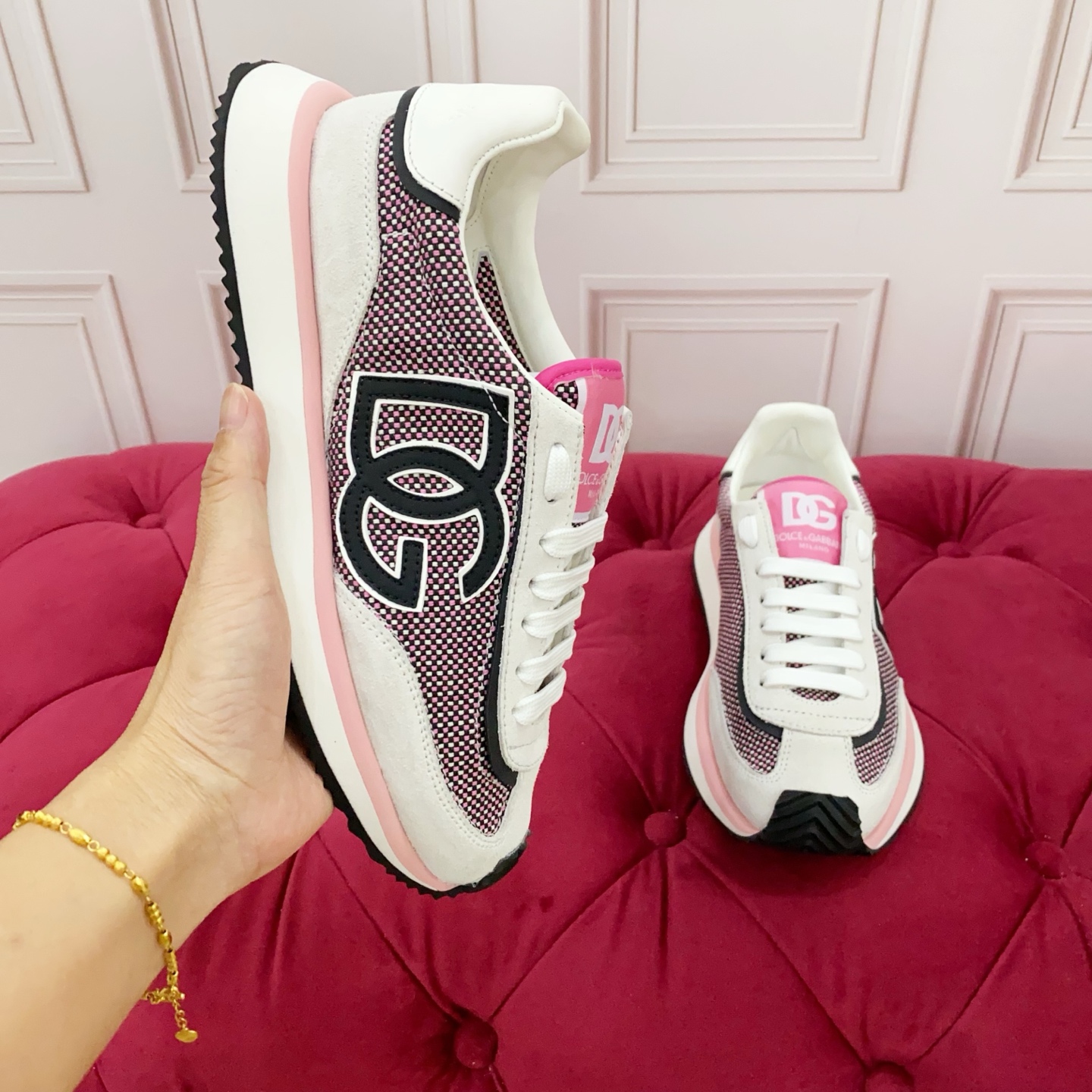Dg Style White Leather Men's Shoes Men's Shoes Men's Shoes detail image 3 from source 782527