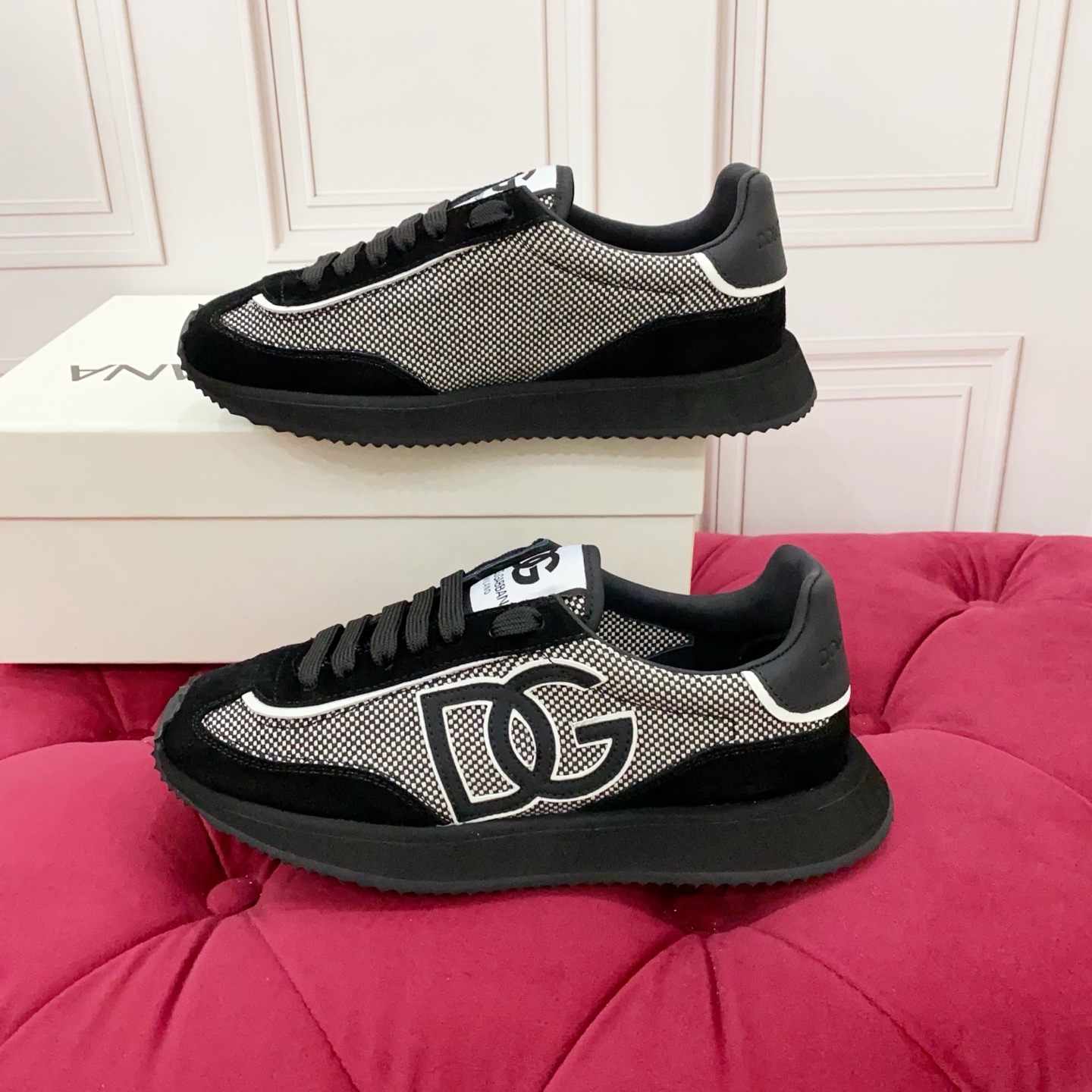 Dg Style White Leather Men's Shoes Lookbook Reference image 2